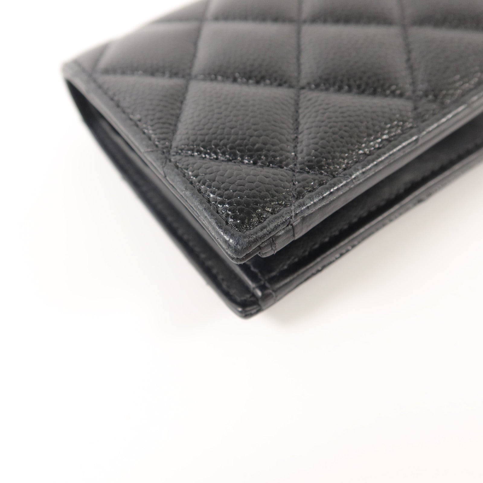 CHANEL 牛皮皮革Bifold Wallet錢包