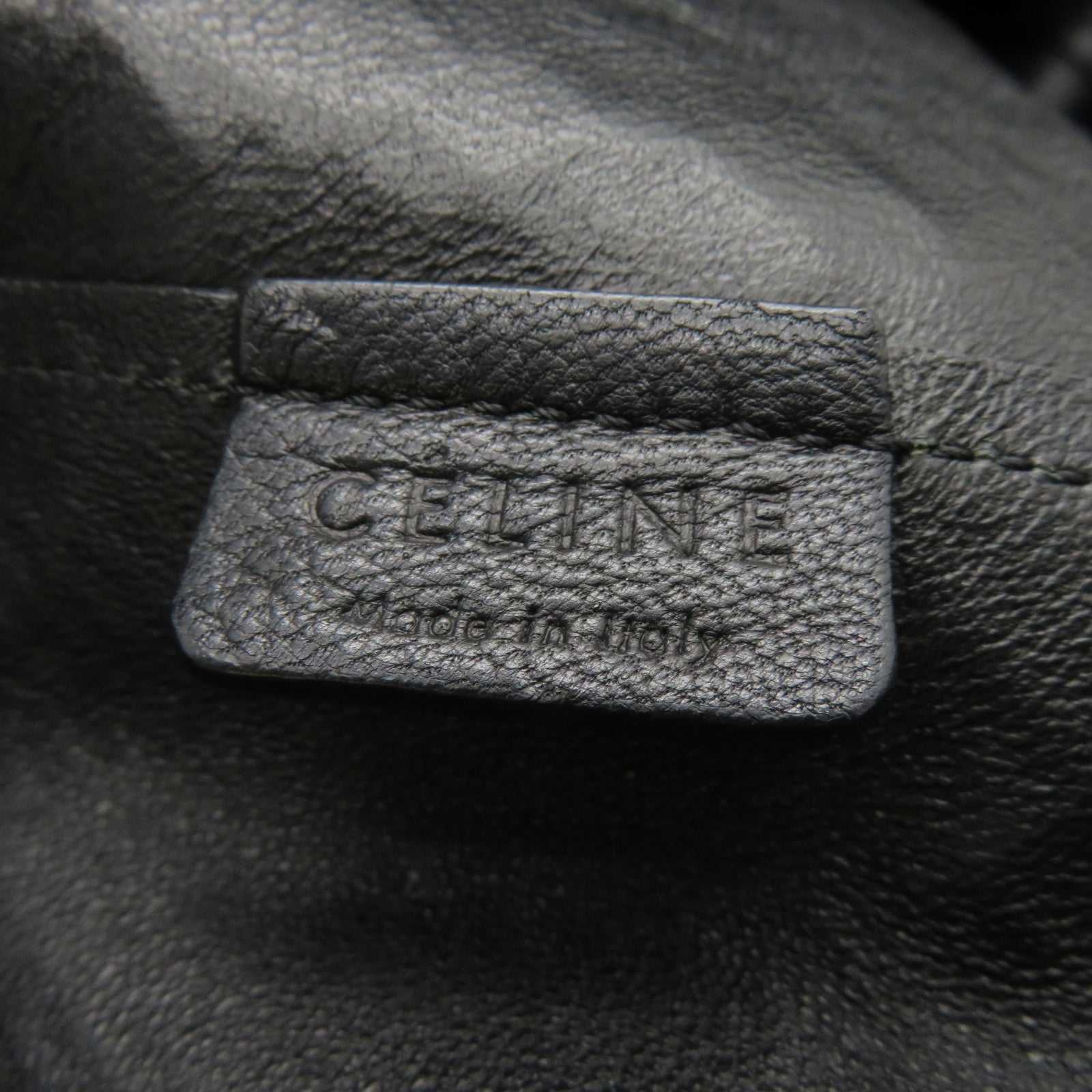 CELINE 【激減優惠】蛇皮皮革/羊皮皮革Cabas Hobo肩背袋黑色/啡色