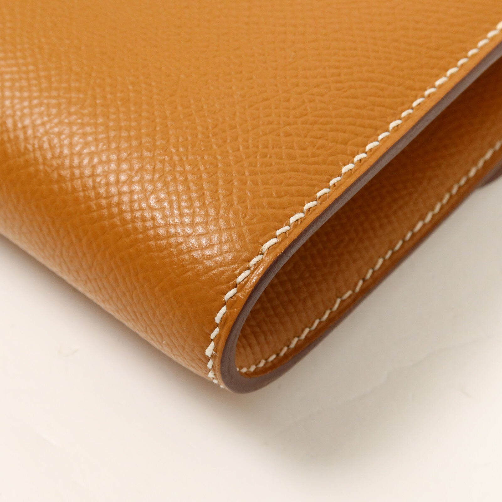 HERMES Epsom皮革Constance To Go肩背袋Gold