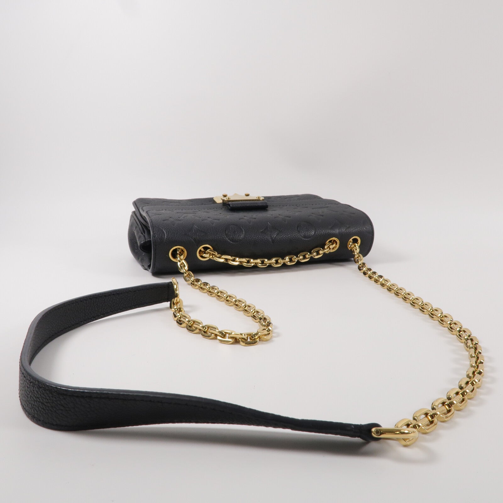 LOUIS VUITTON Monogram Empreinte Marceau鏈帶肩背袋
