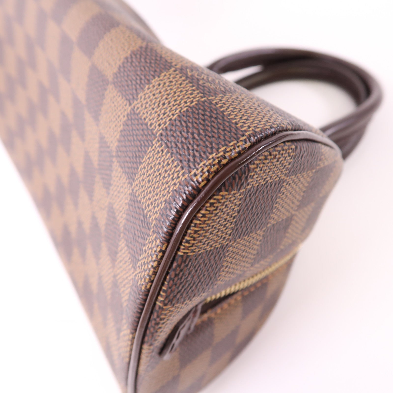 LOUIS VUITTON Damier Rivera Mini金扣手挽袋