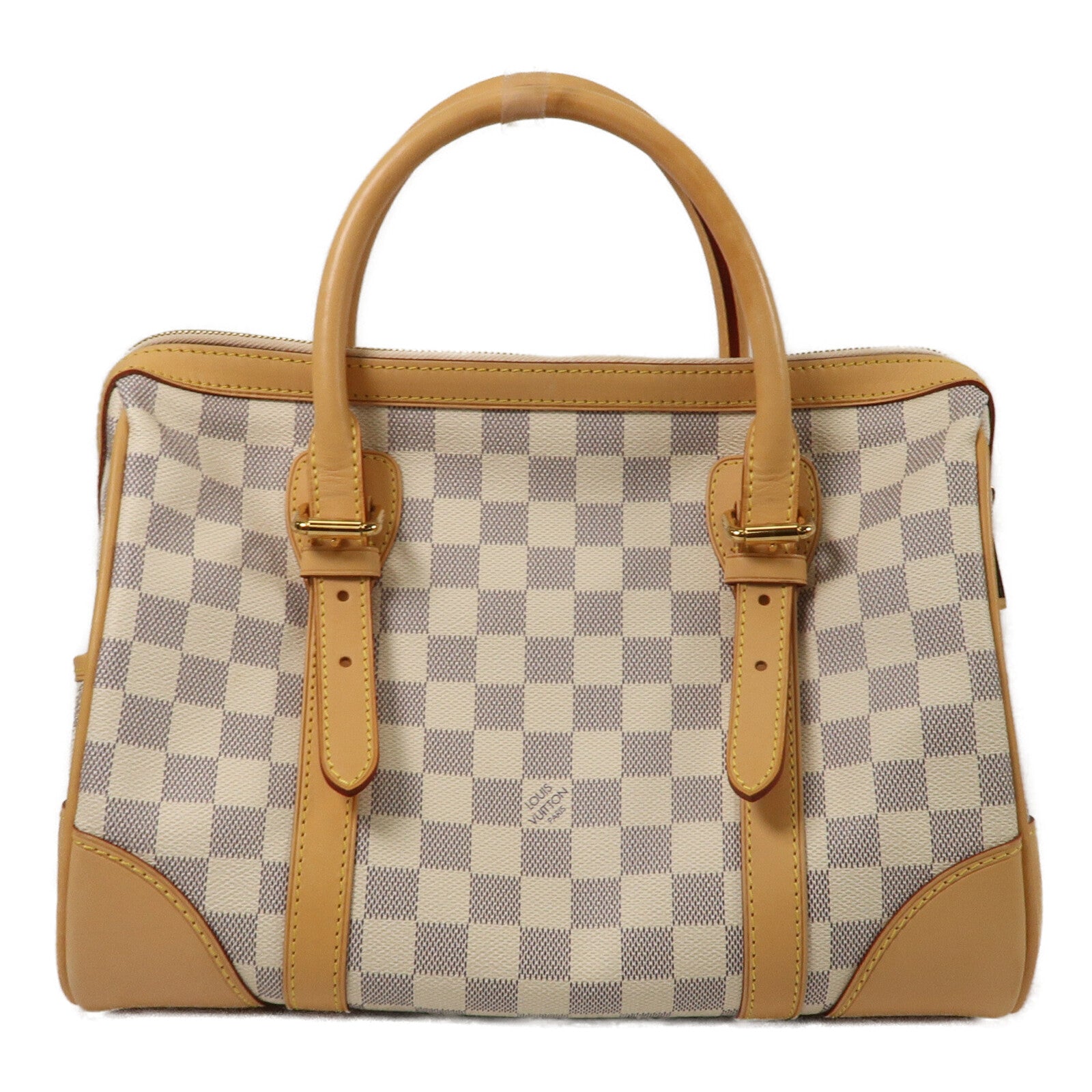 LOUIS VUITTON Damier Azur Berkeley手挽袋