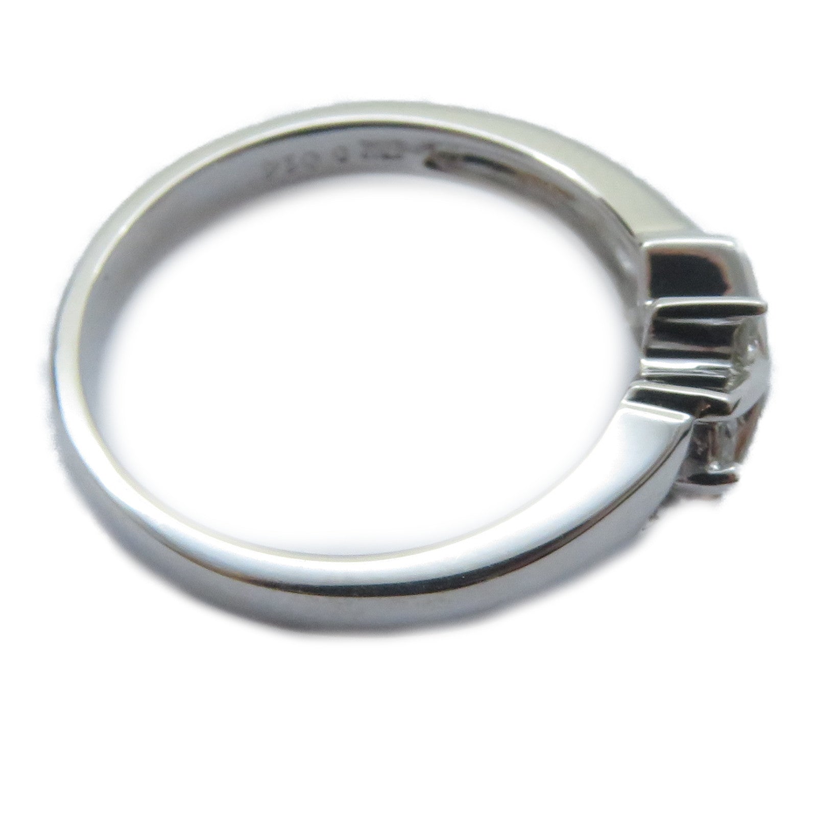 JEWELRY 【激減優惠】18K白金Diamond Ring 0.14ct鑽石戒指US#5.25