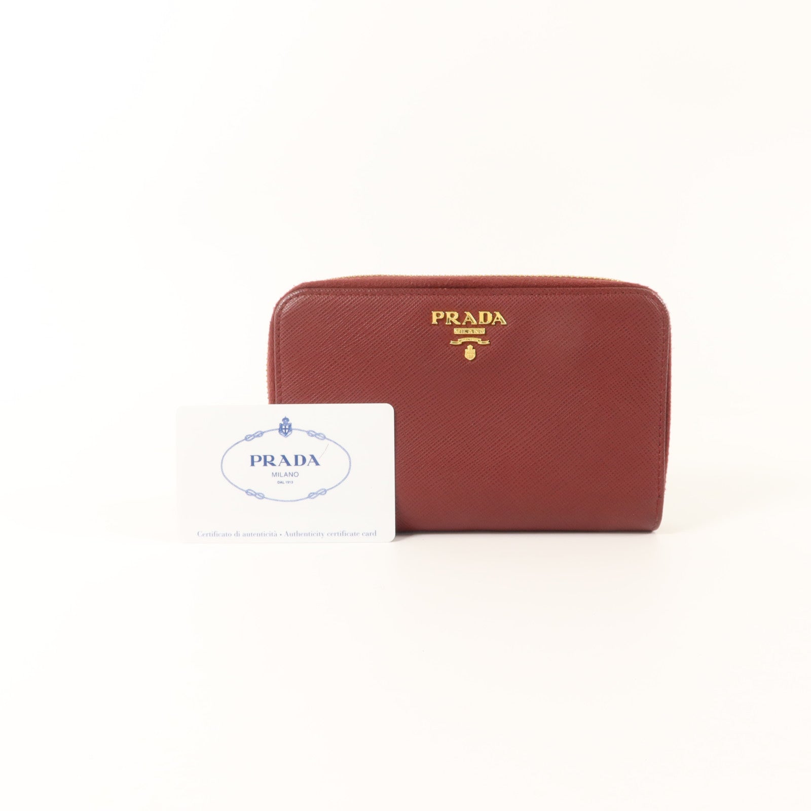 PRADA Saffiano皮革Wallet錢包