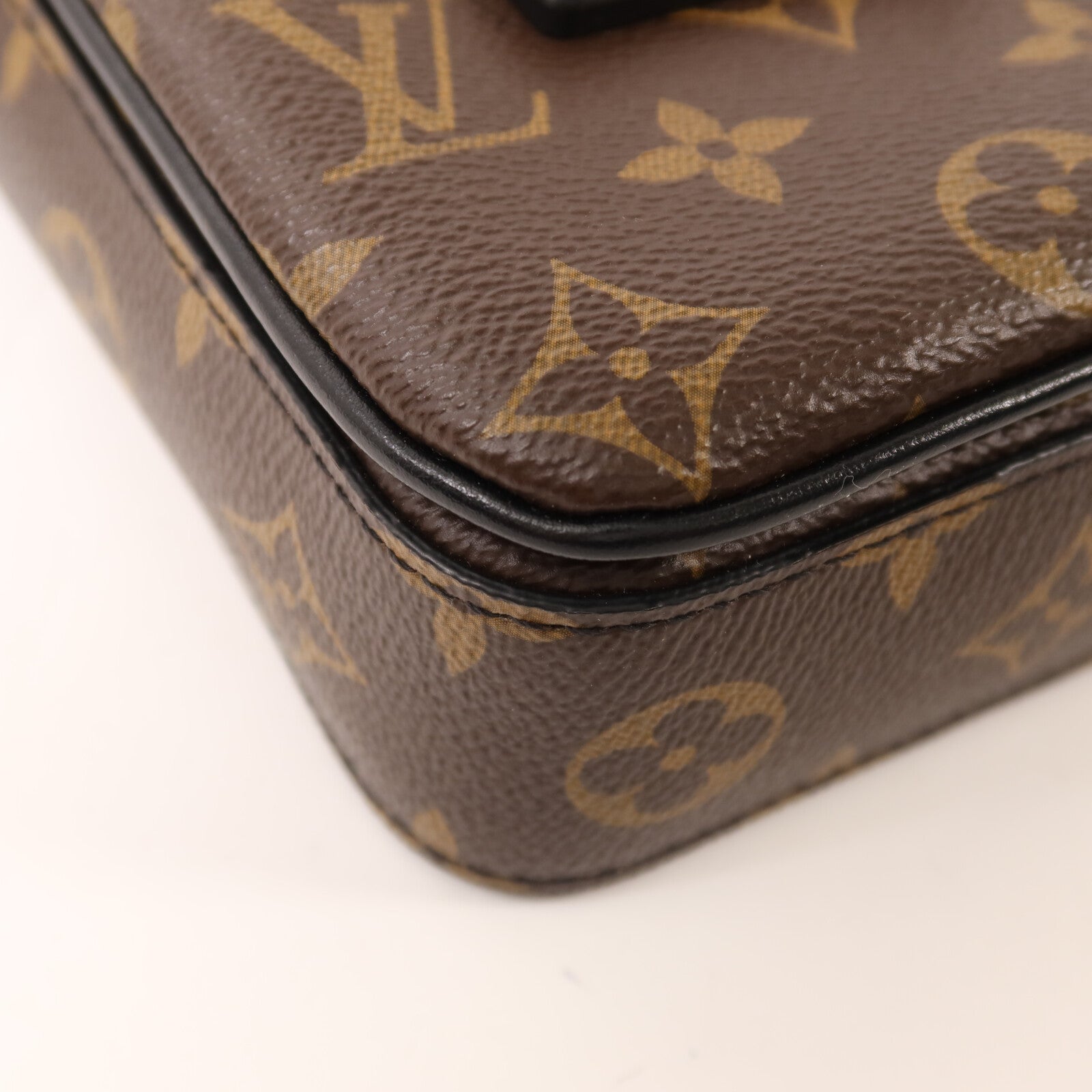 LOUIS VUITTON Monogram Macassar S-Lock肩背袋