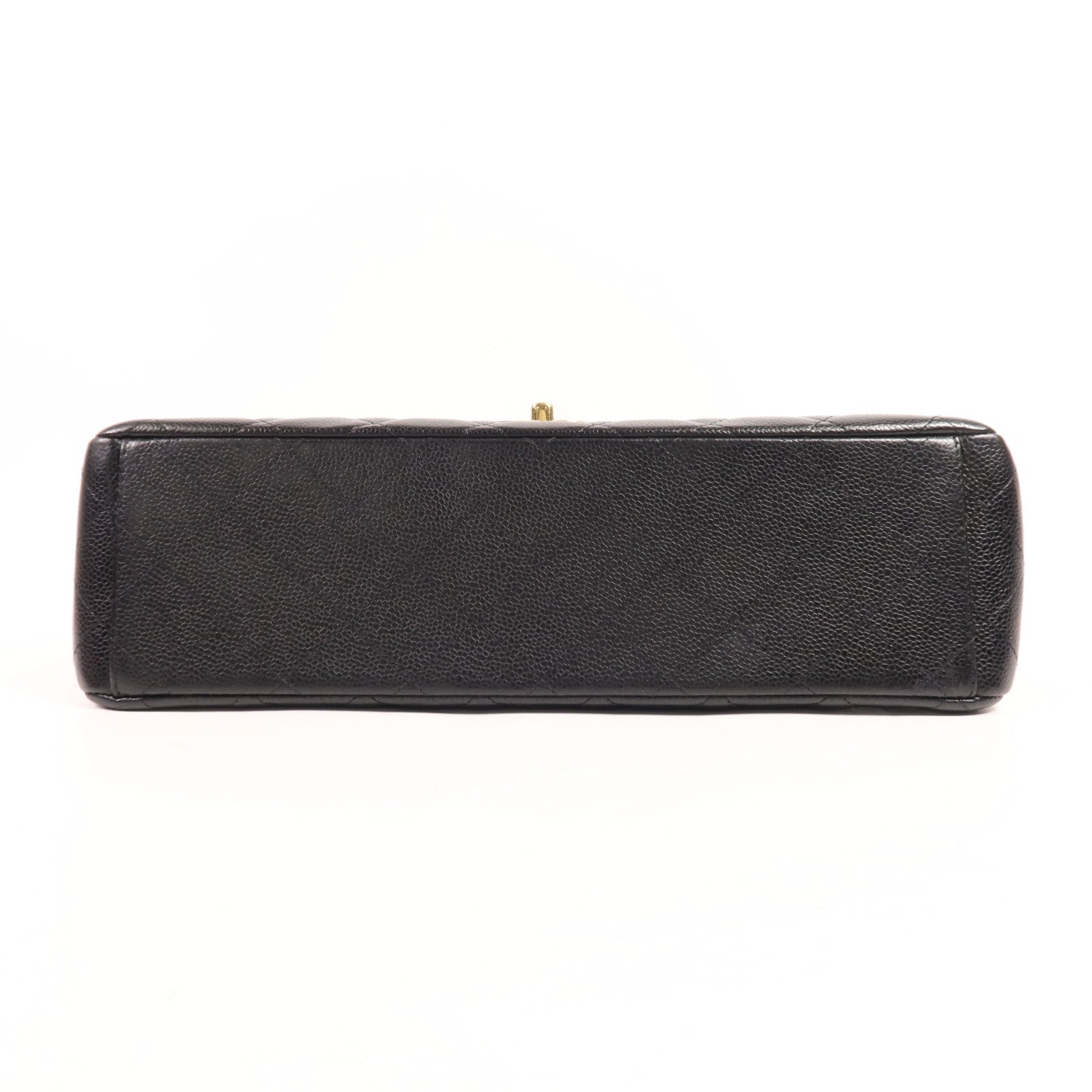 CHANEL 牛皮皮革Maxi Classic金扣鏈帶肩背袋