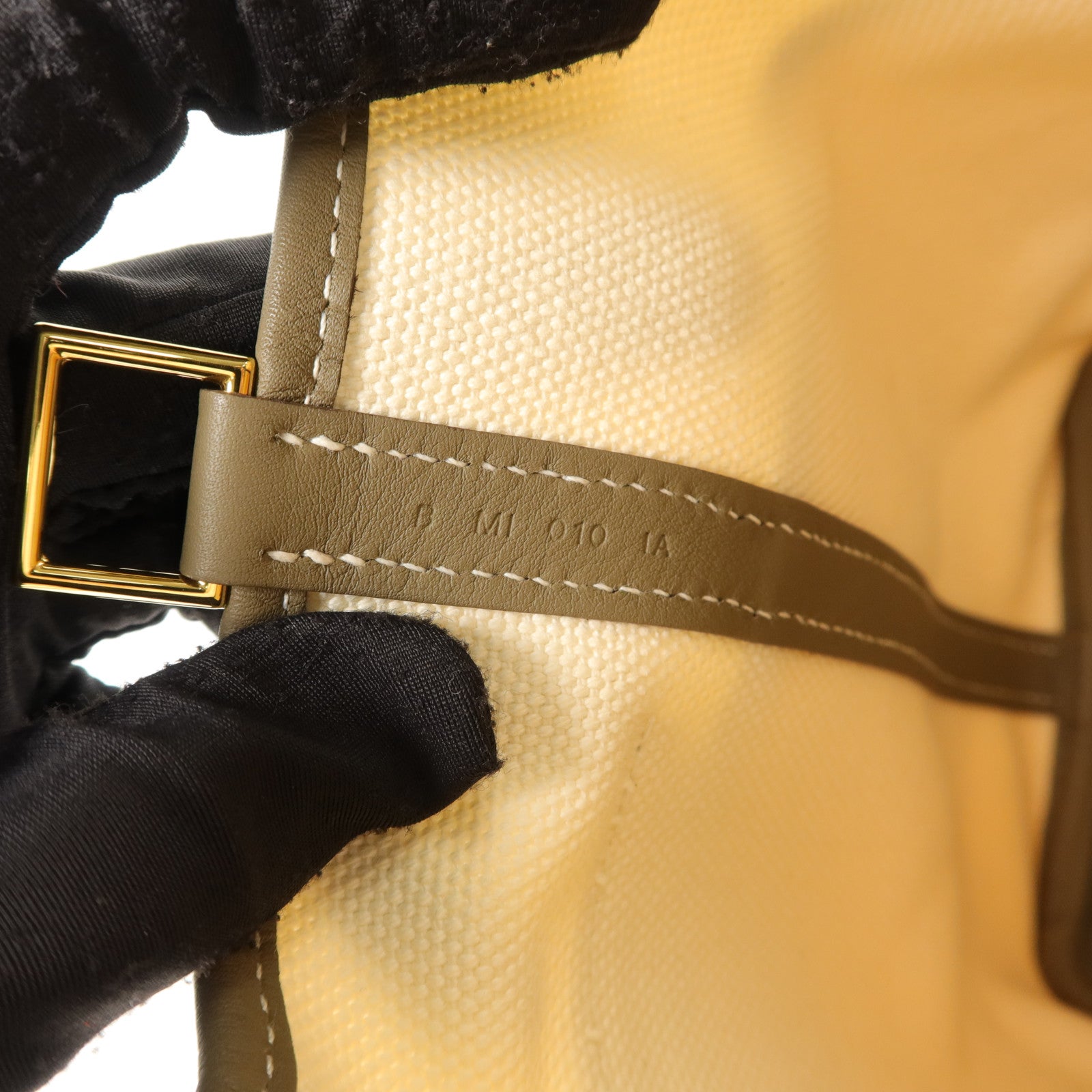 HERMES Toile帆布/Swift皮革Picotin Cargo PM手挽袋Etoupe