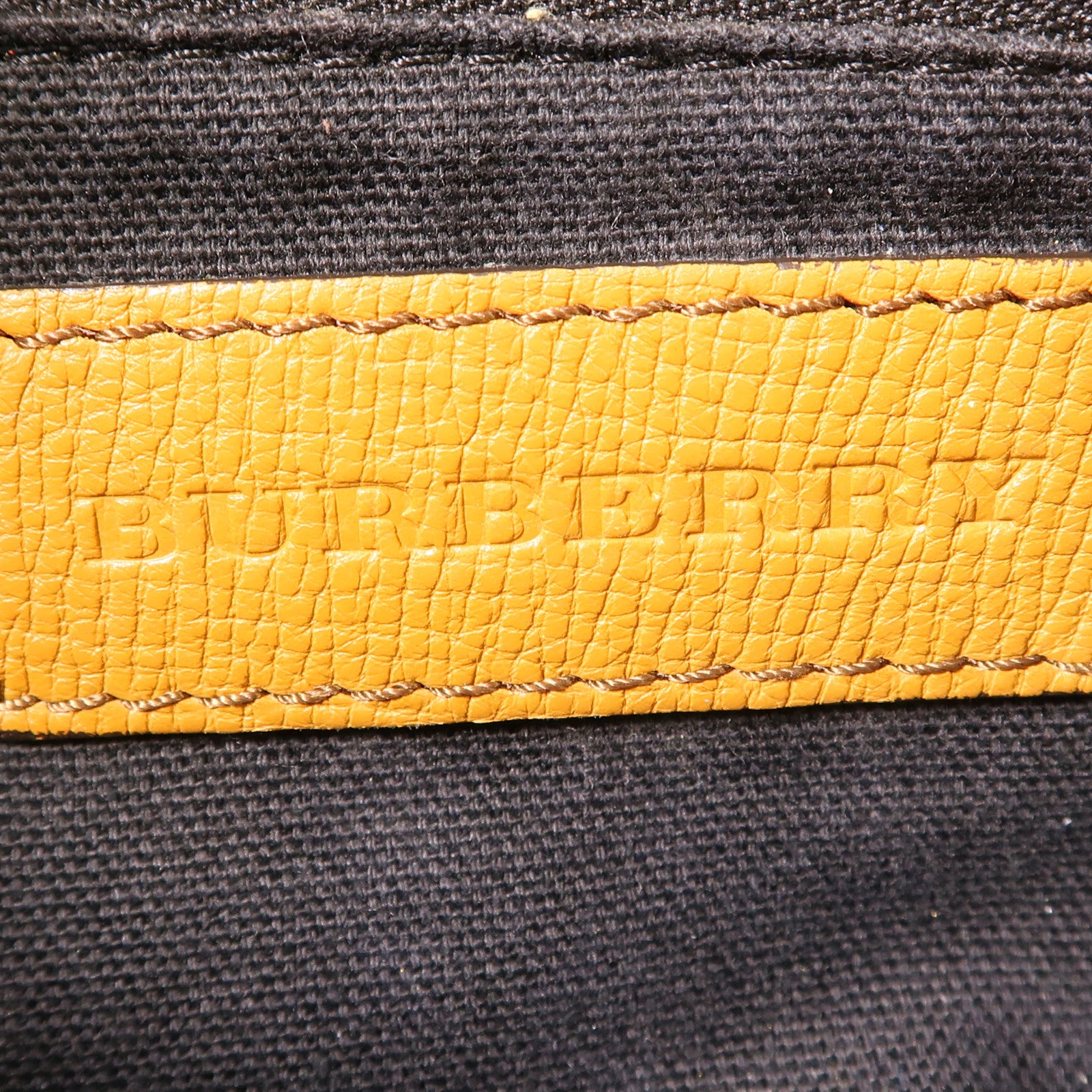 BURBERRY 帆布/牛皮皮革Shoulder Bag金扣肩背袋