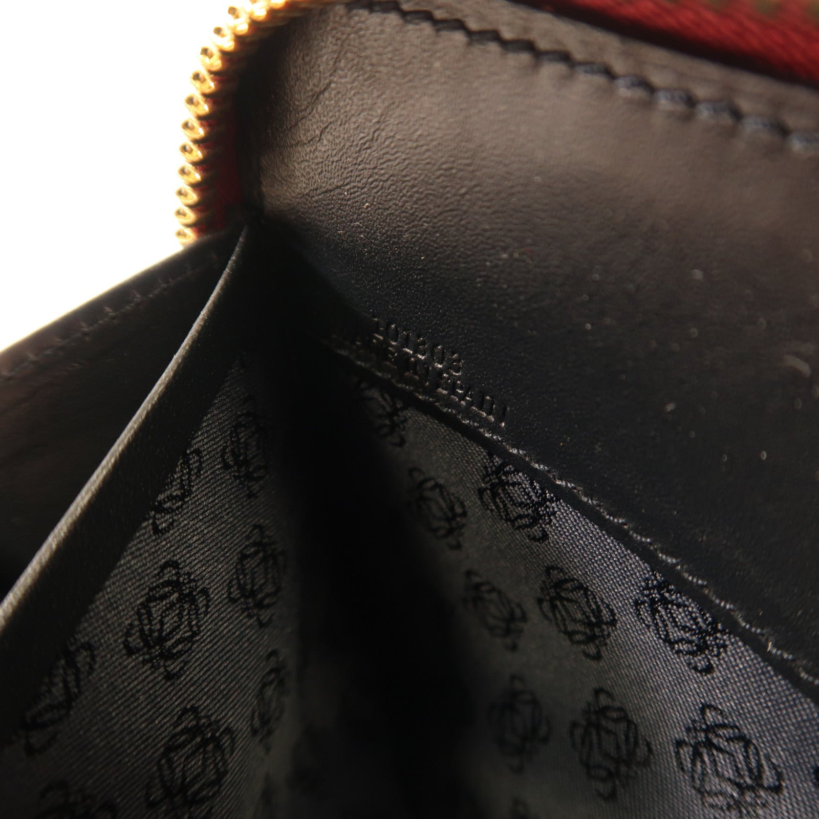 LOEWE 【激減優惠】羊皮皮革Long Wallet金扣長錢包