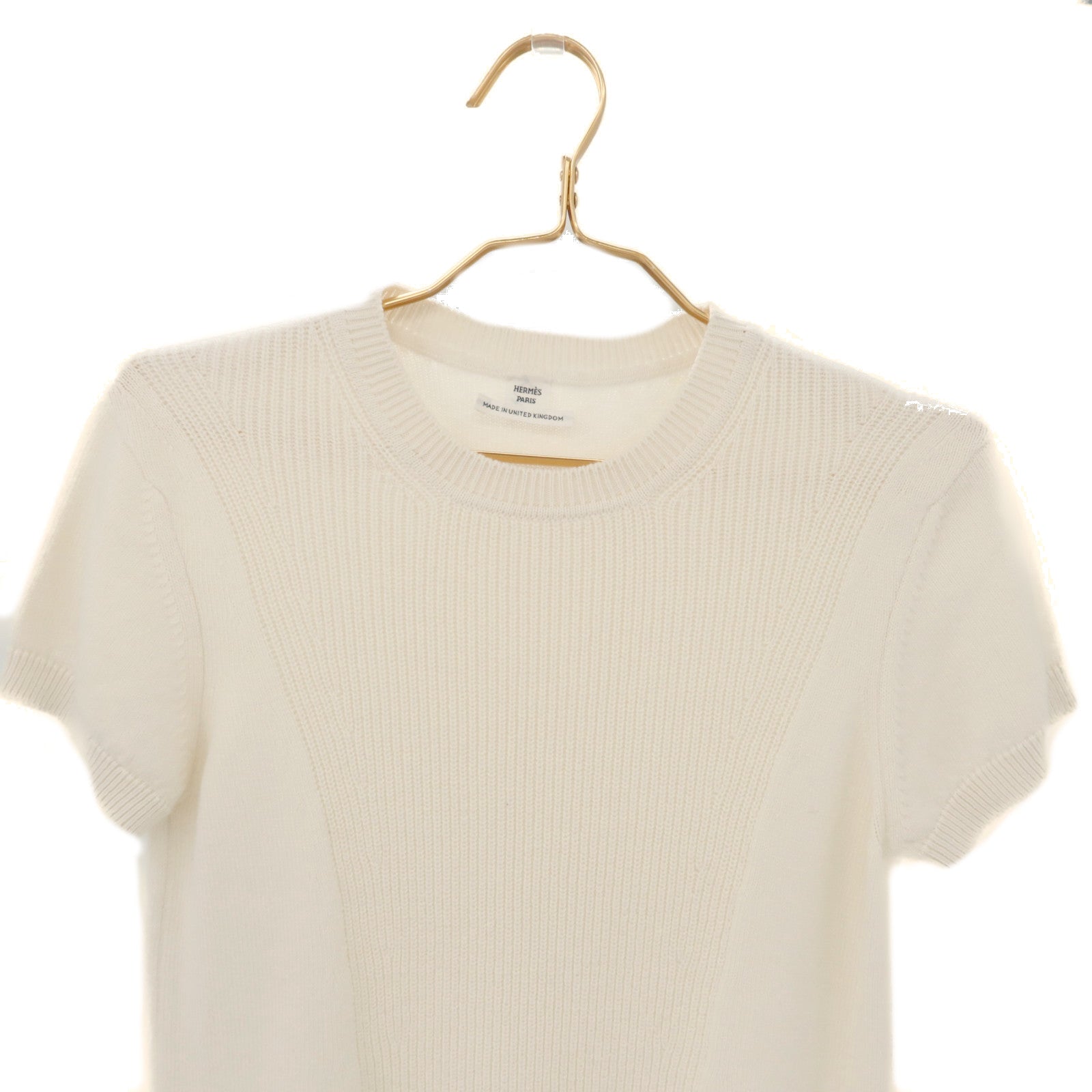 HERMES Cashmere/Cotton Knit針織