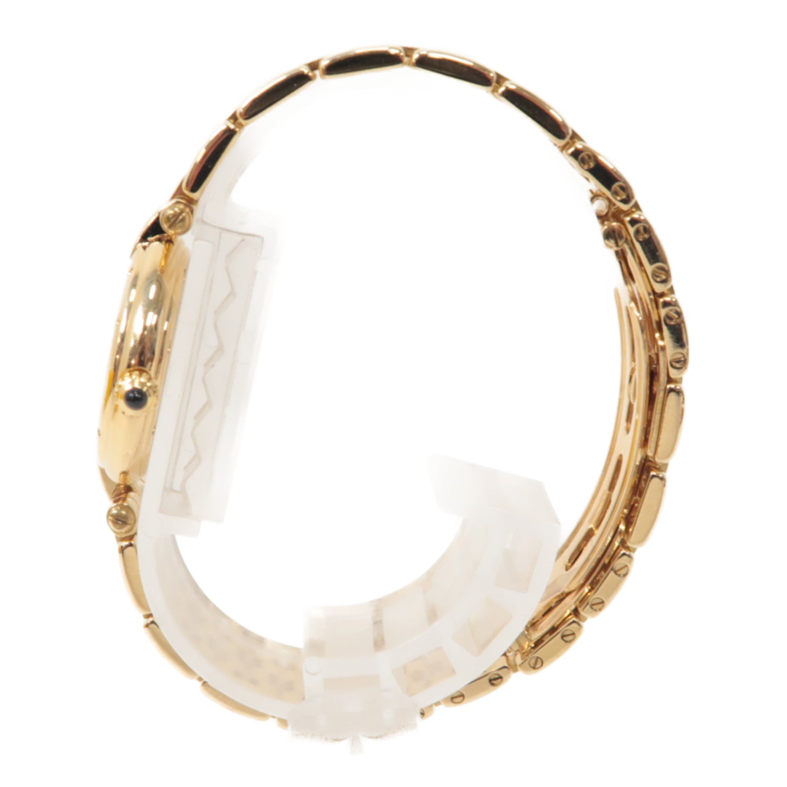 CARTIER Panthere SM 18K黃金手錶石英機芯米色