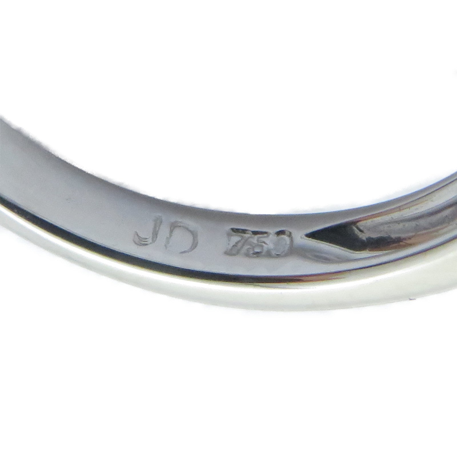 JEWELRY 【激減優惠】18K白金Diamond Ring 0.14ct鑽石戒指US#5.25