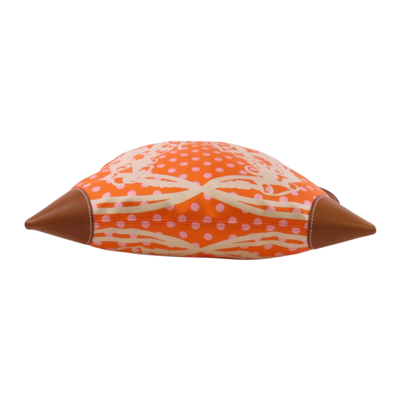 HERMES 絲質Silky City銀扣肩背袋