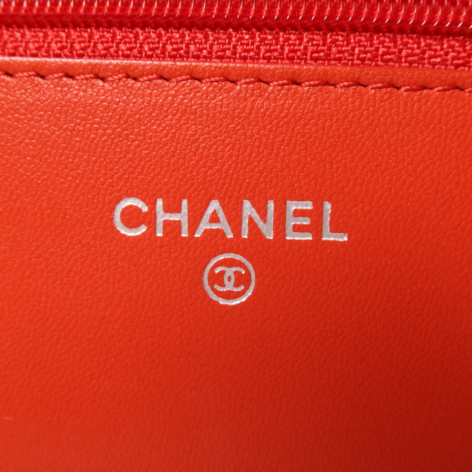 CHANEL 羊皮皮革Wallet On Chain鏈帶肩背袋