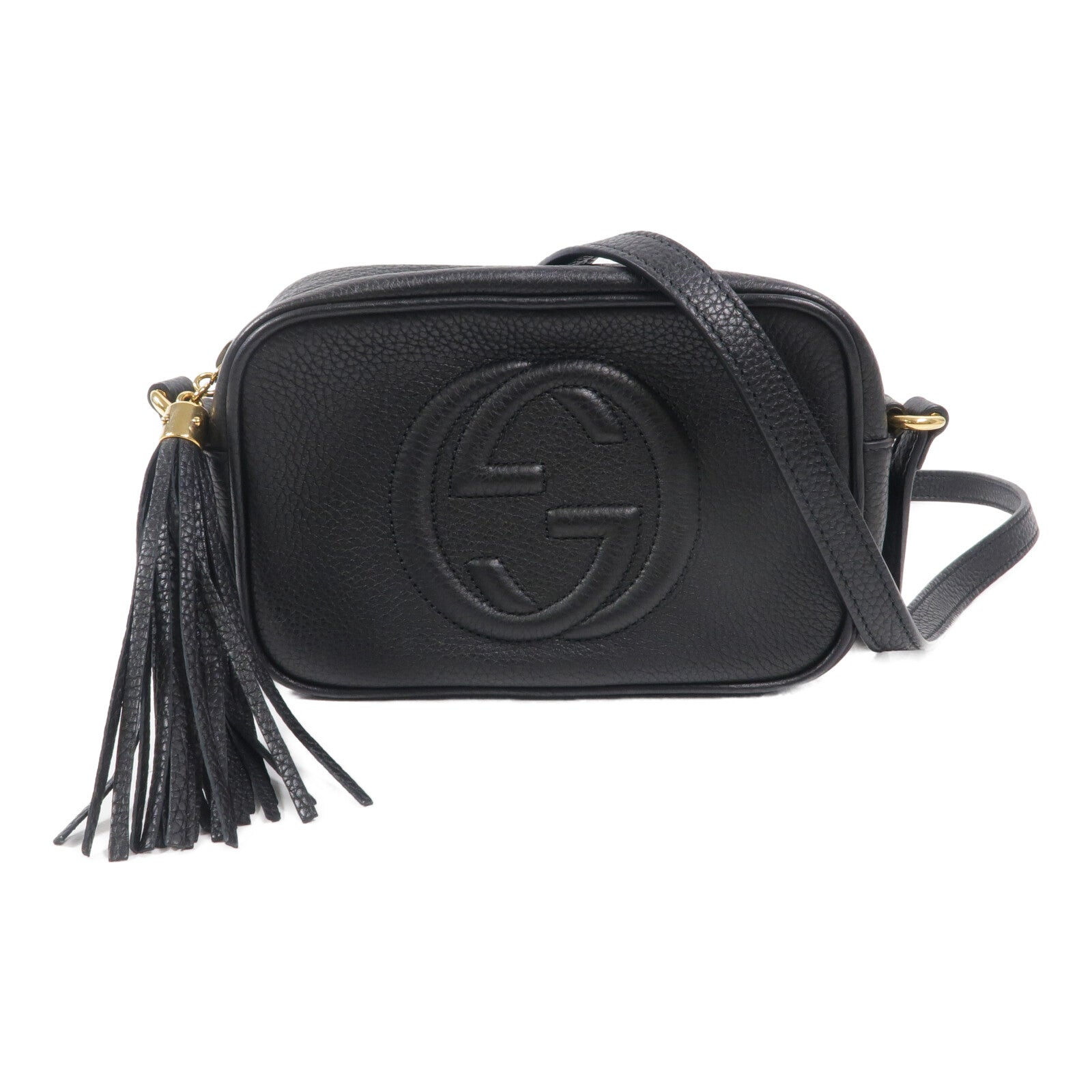 GUCCI 牛皮皮革Soho Disco Small肩背袋