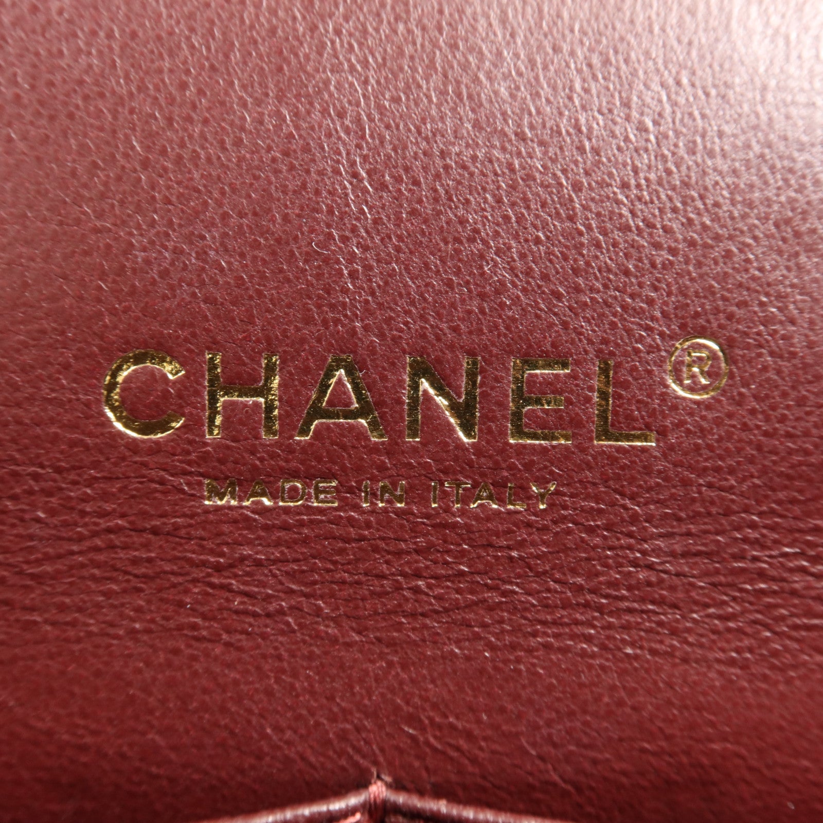 CHANEL 牛皮皮革Maxi Classic金扣鏈帶肩背袋