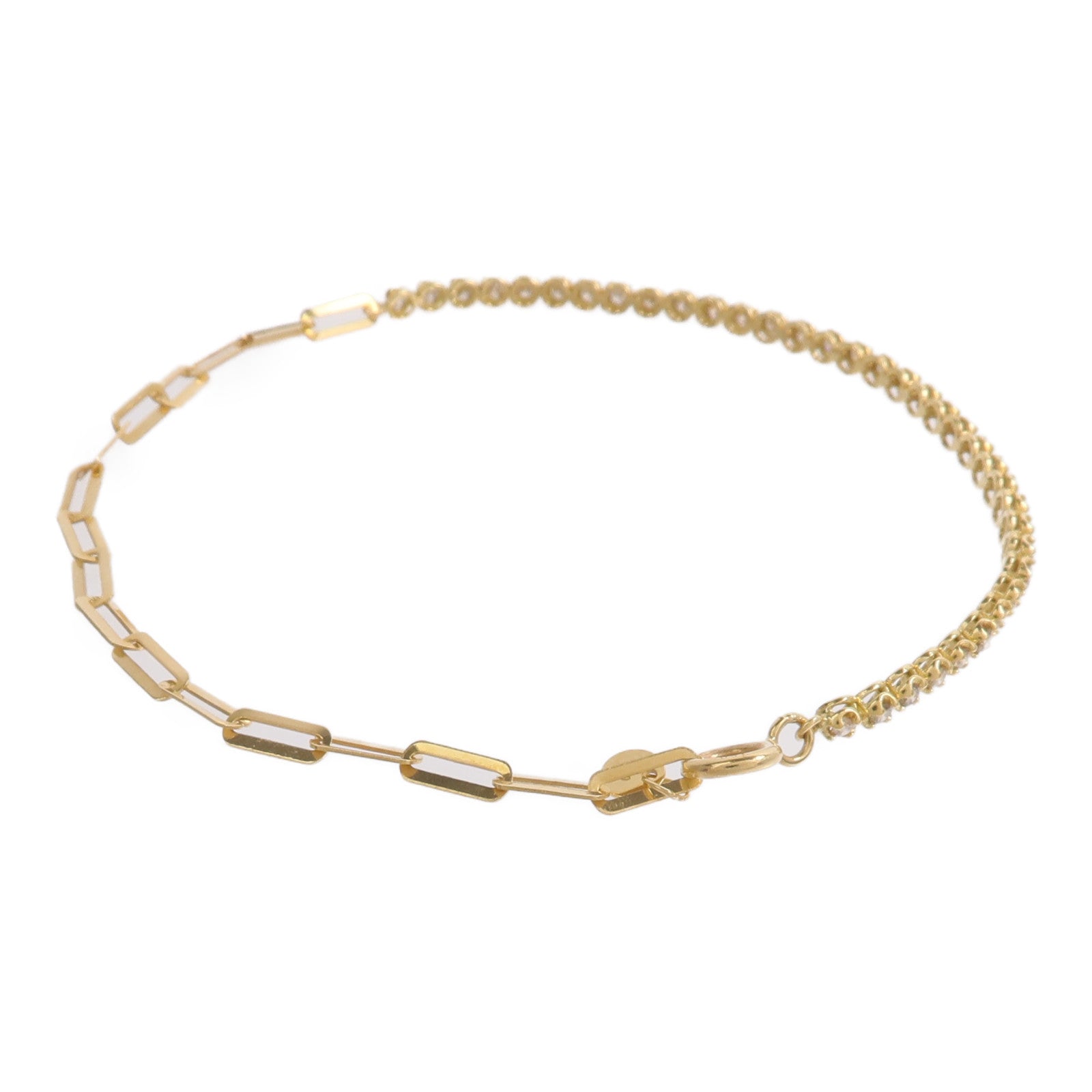 JEWELRY 18K黃金Diamond Bracelet鑽石手鏈