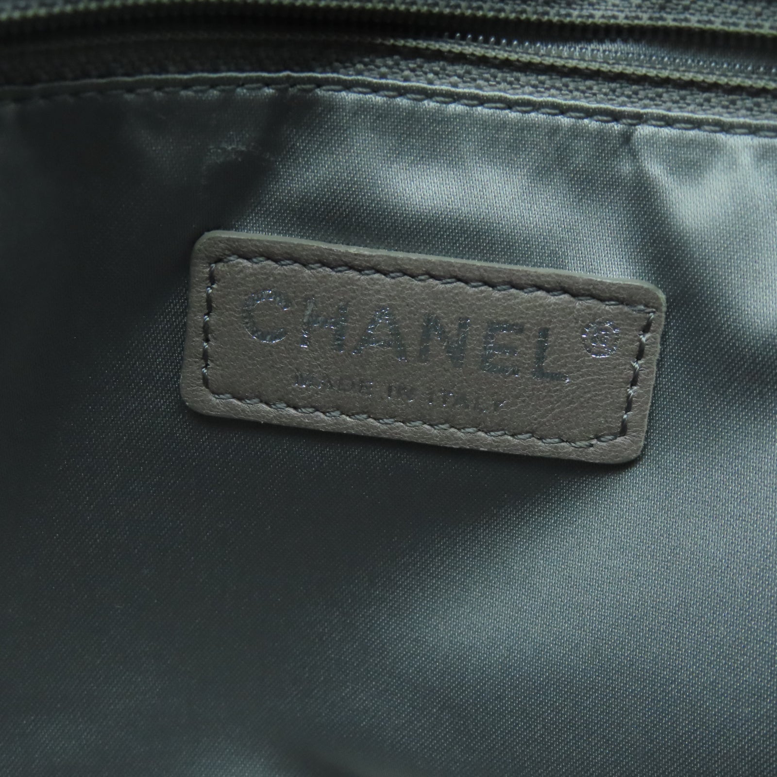 CHANEL 【激減優惠】牛皮皮革Chain Shoulder金扣鏈帶肩背袋金色