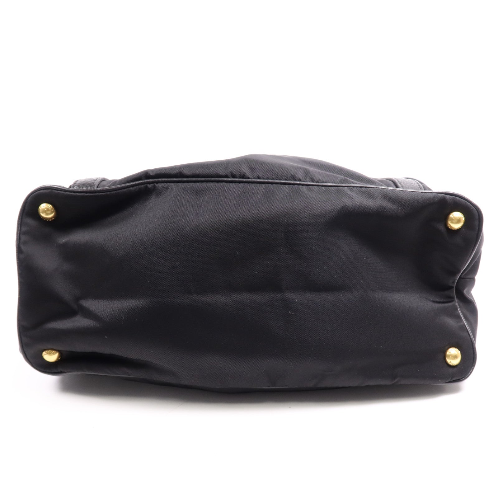 PRADA 尼龍2 Way Shoulder Bag金扣手挽肩背兩用袋