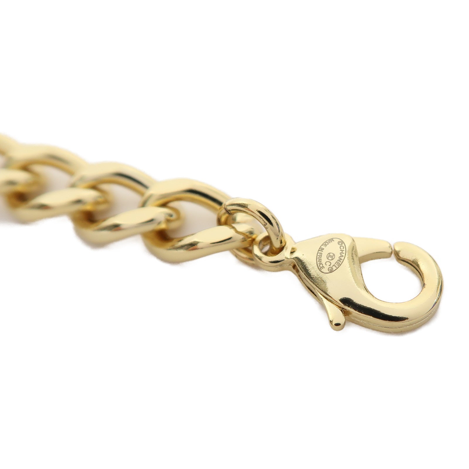 CHANEL 金屬Necklace項鍊金色