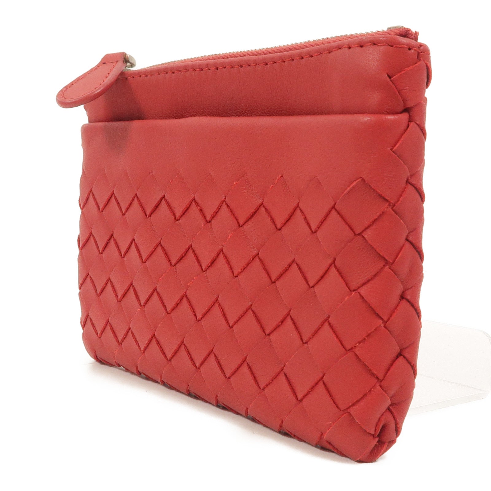 BOTTEGA VENETA 羊皮皮革Coin Case零錢包