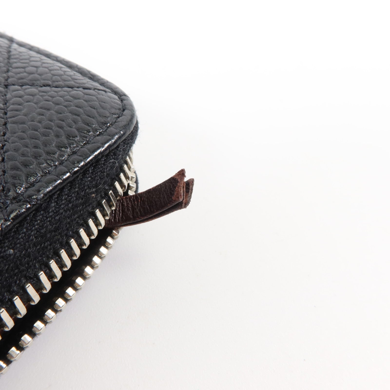 CHANEL 牛皮皮革Classic Long Zipped Wallet銀扣長錢包