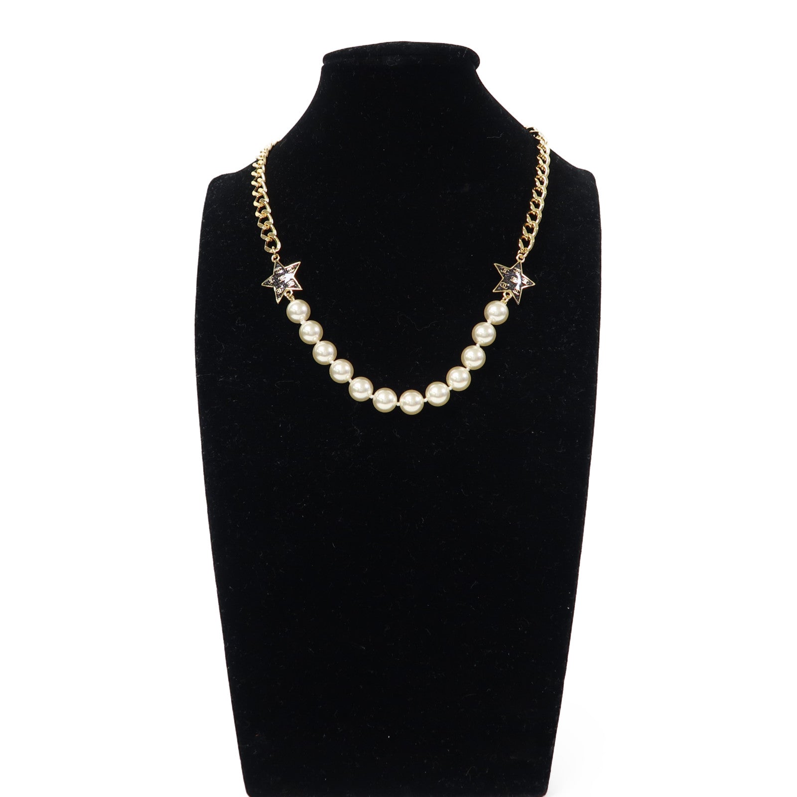 CHANEL 金屬Necklace項鍊金色