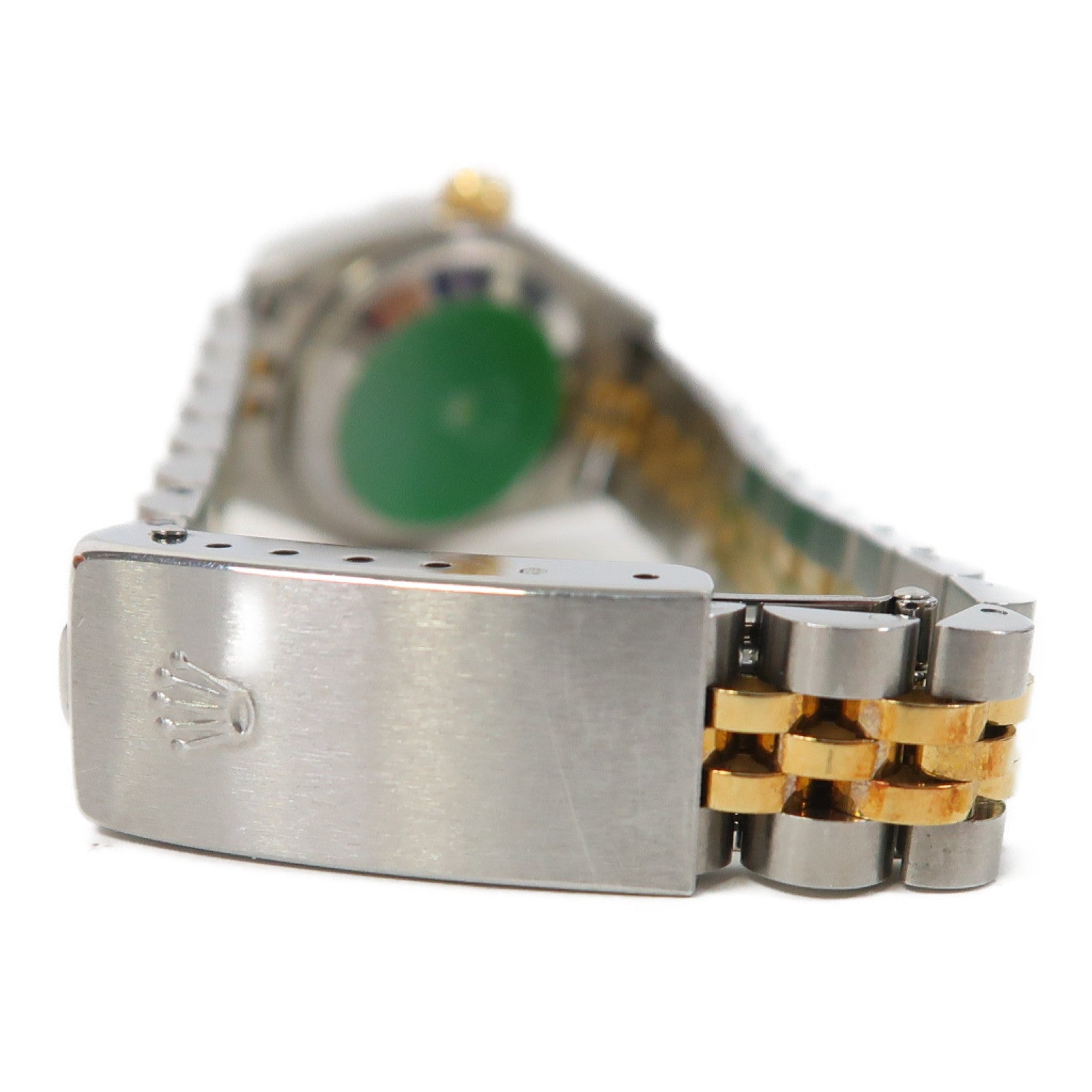 ROLEX Lady Datejust 18K黃金/不鏽鋼手錶自動機芯金色/銀色