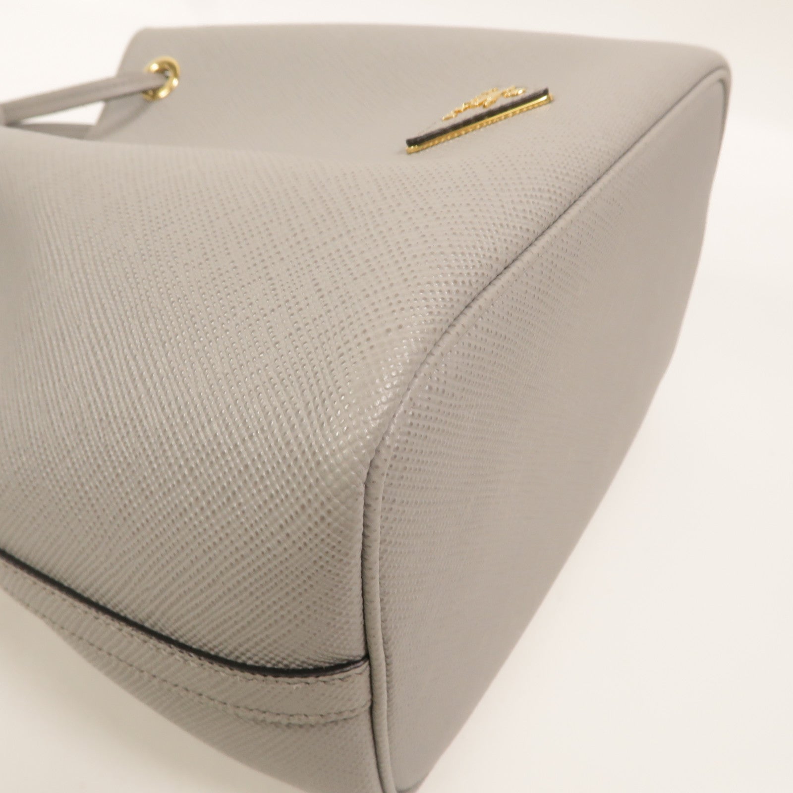 PRADA 牛皮皮革Bucket Bag手挽肩背兩用袋