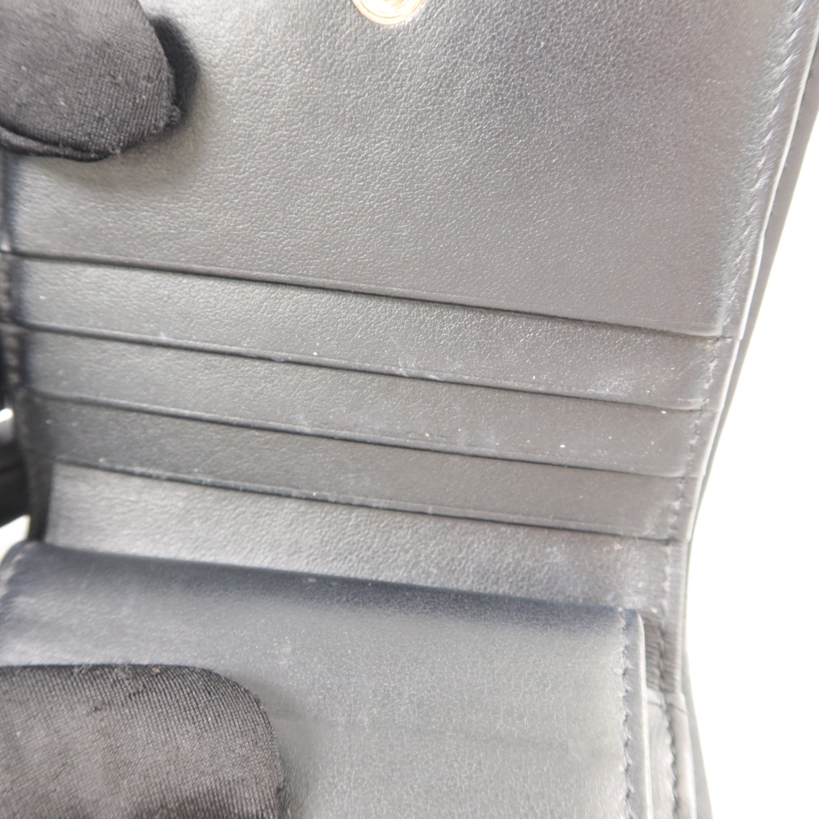 CHANEL 牛皮皮革Bifold Wallet錢包