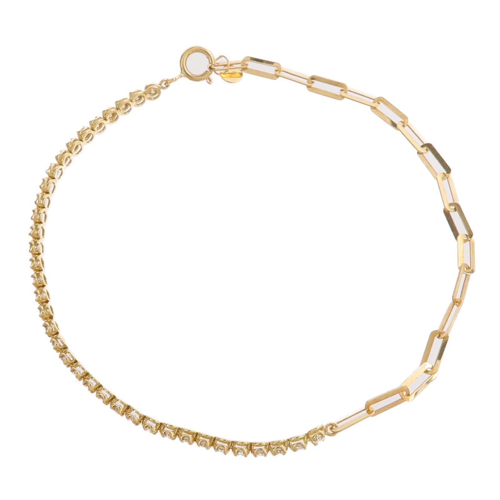 JEWELRY 18K黃金Diamond Bracelet鑽石手鏈