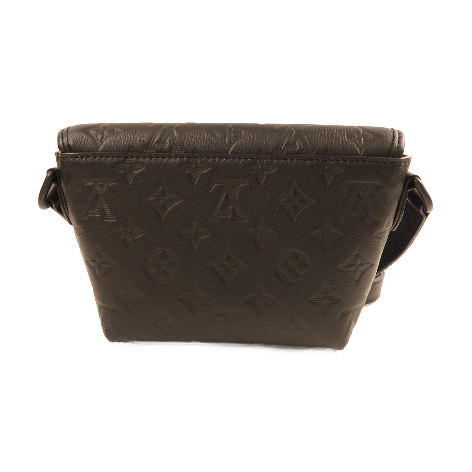 LOUIS VUITTON Monogram Shadow Pulse Wearable Wallet肩背袋黑色
