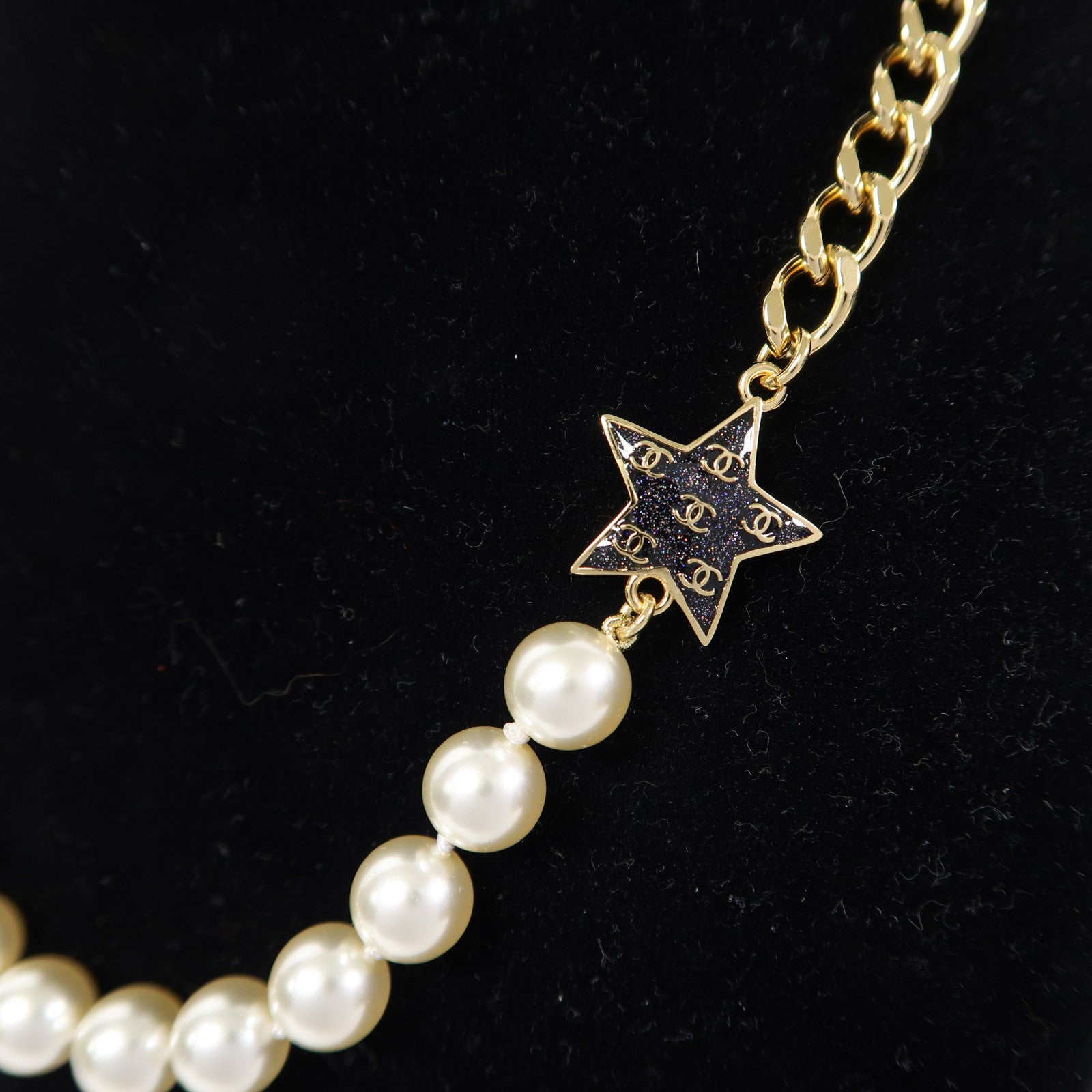CHANEL 金屬Necklace項鍊金色