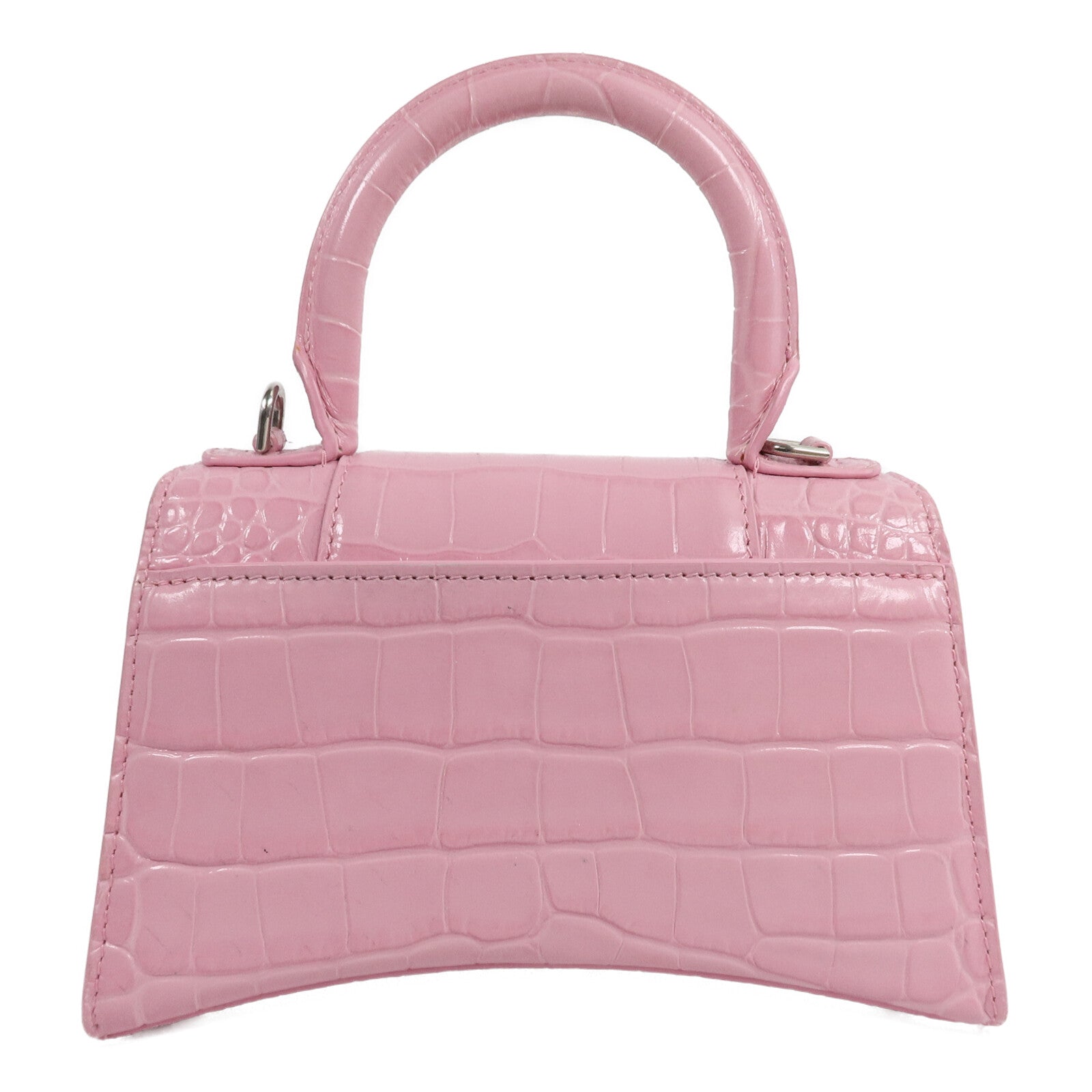 BALENCIAGA 牛皮皮革Hourglass XS Handbag手挽肩背兩用袋