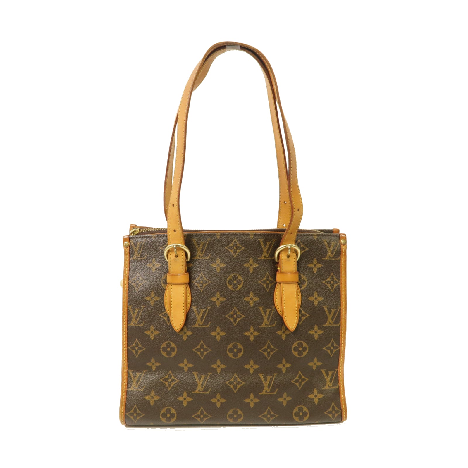 LOUIS VUITTON 【激減優惠】Monogram Popincourt Haut金扣手挽袋啡色