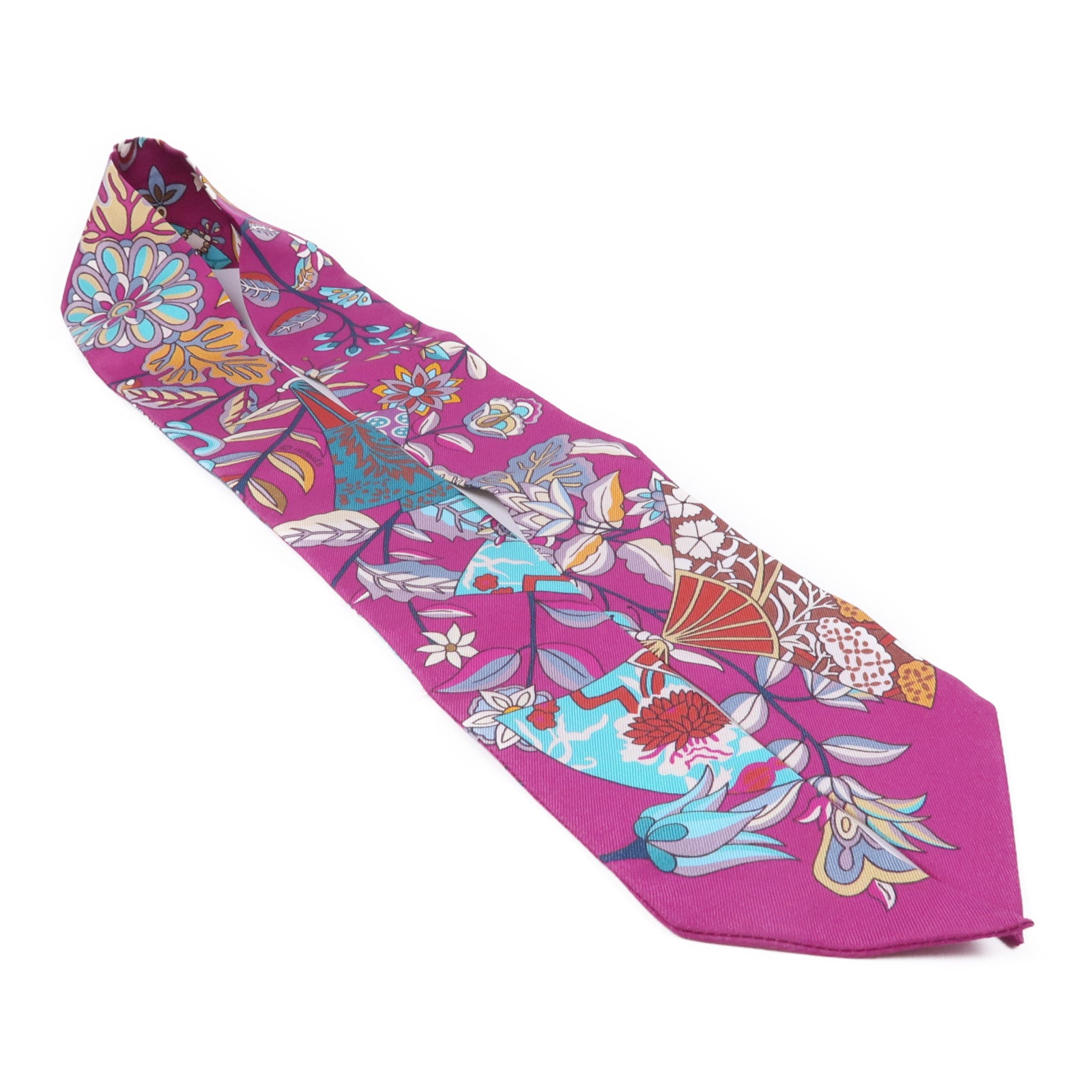 HERMES 絲質Twilly絲巾