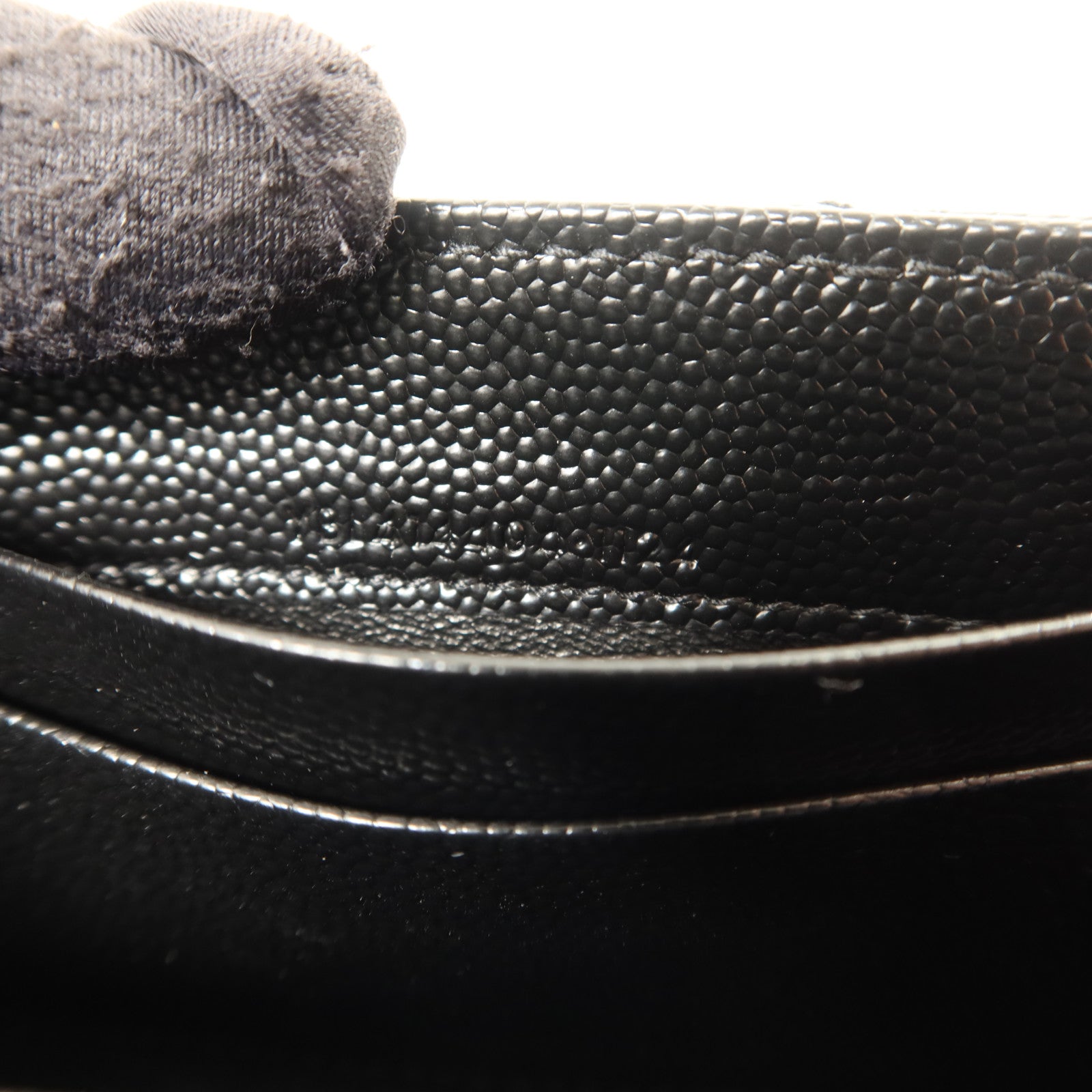 SAINT LAURENT 牛皮皮革Cassandre Matelasse Small Wallet錢包