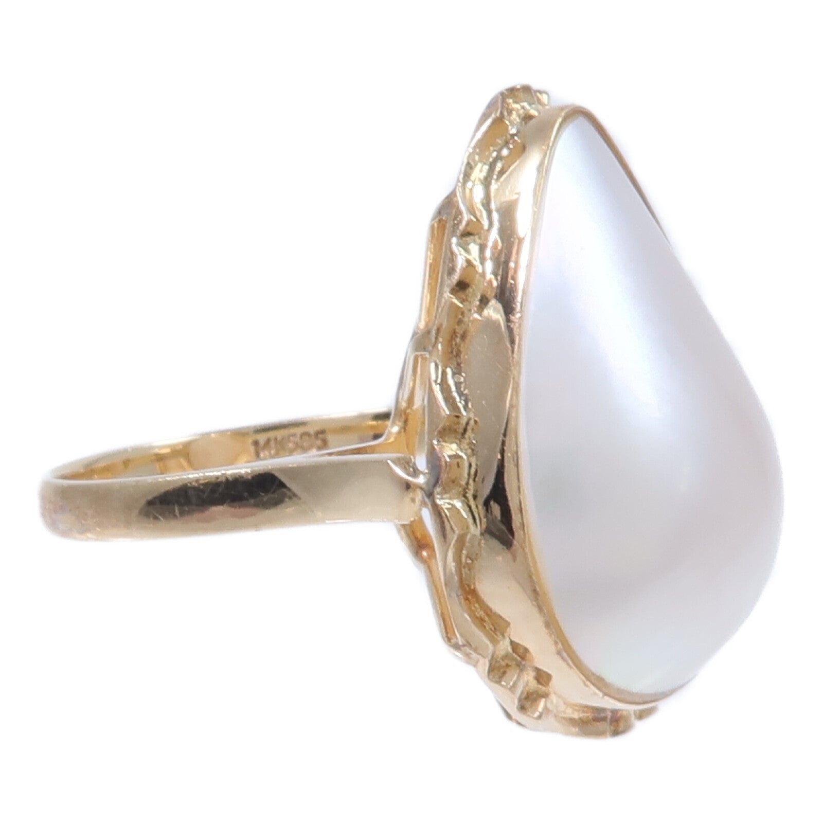 JEWELRY 14K黃金Pearl Ring珍珠戒指