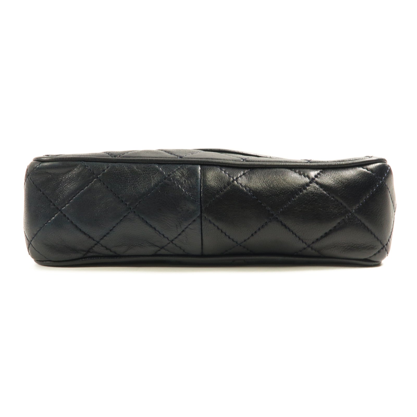 CHANEL 羊皮皮革Shoulder Bag金扣肩背袋黑色