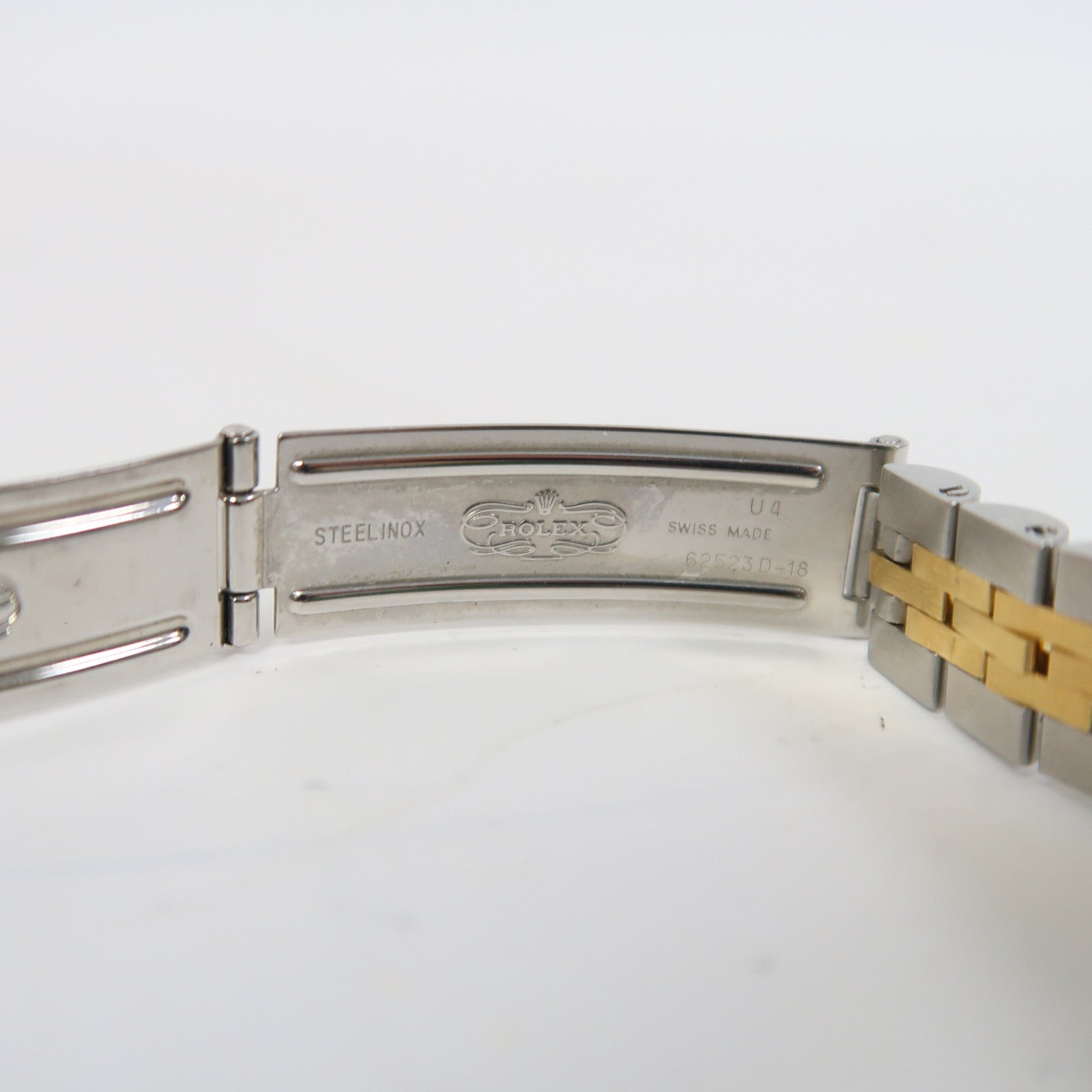 ROLEX Lady Datejust 18K黃金/不鏽鋼手錶自動機芯金色/銀色