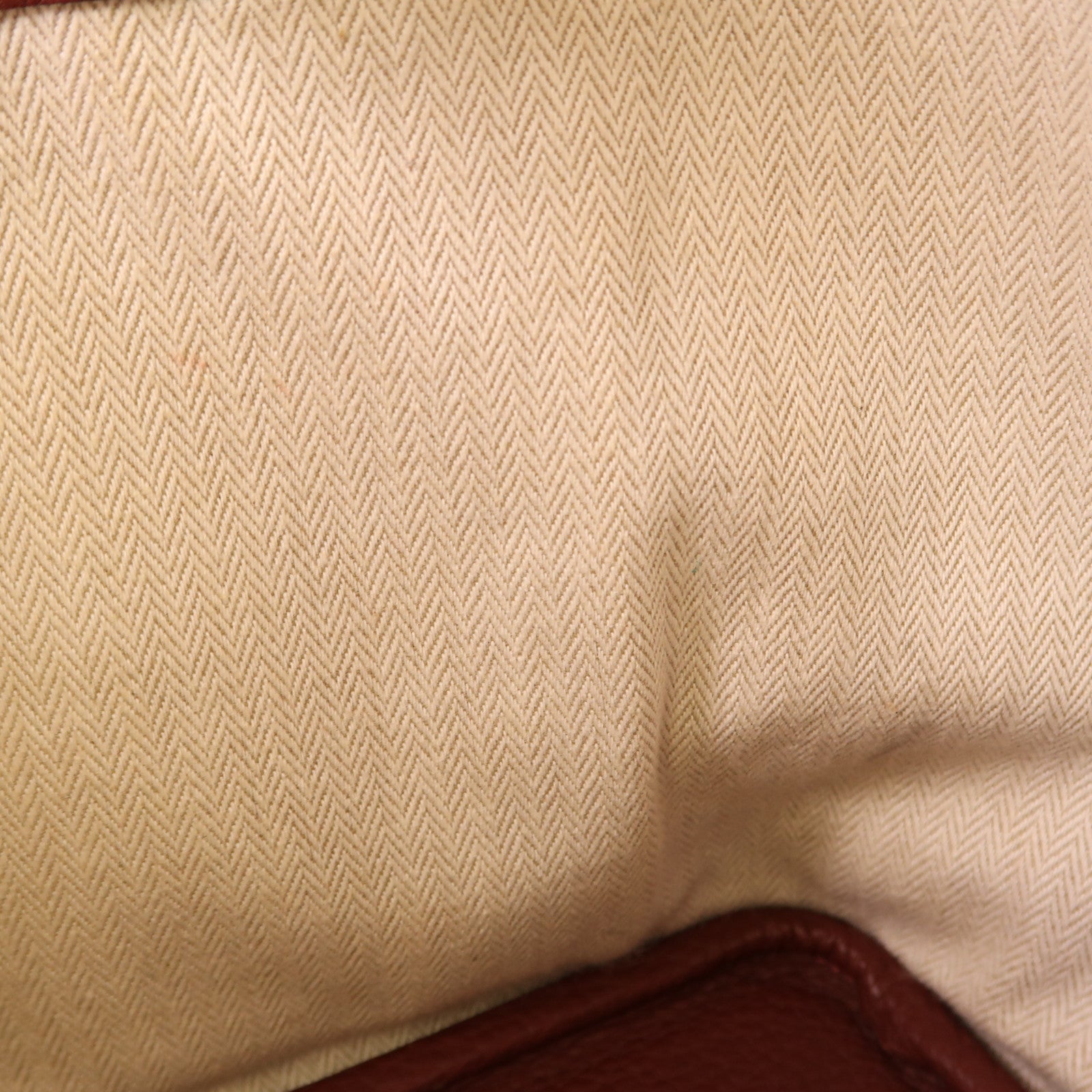 HERMES Negonda皮革Garden Party PM銀扣手挽袋Bordeaux