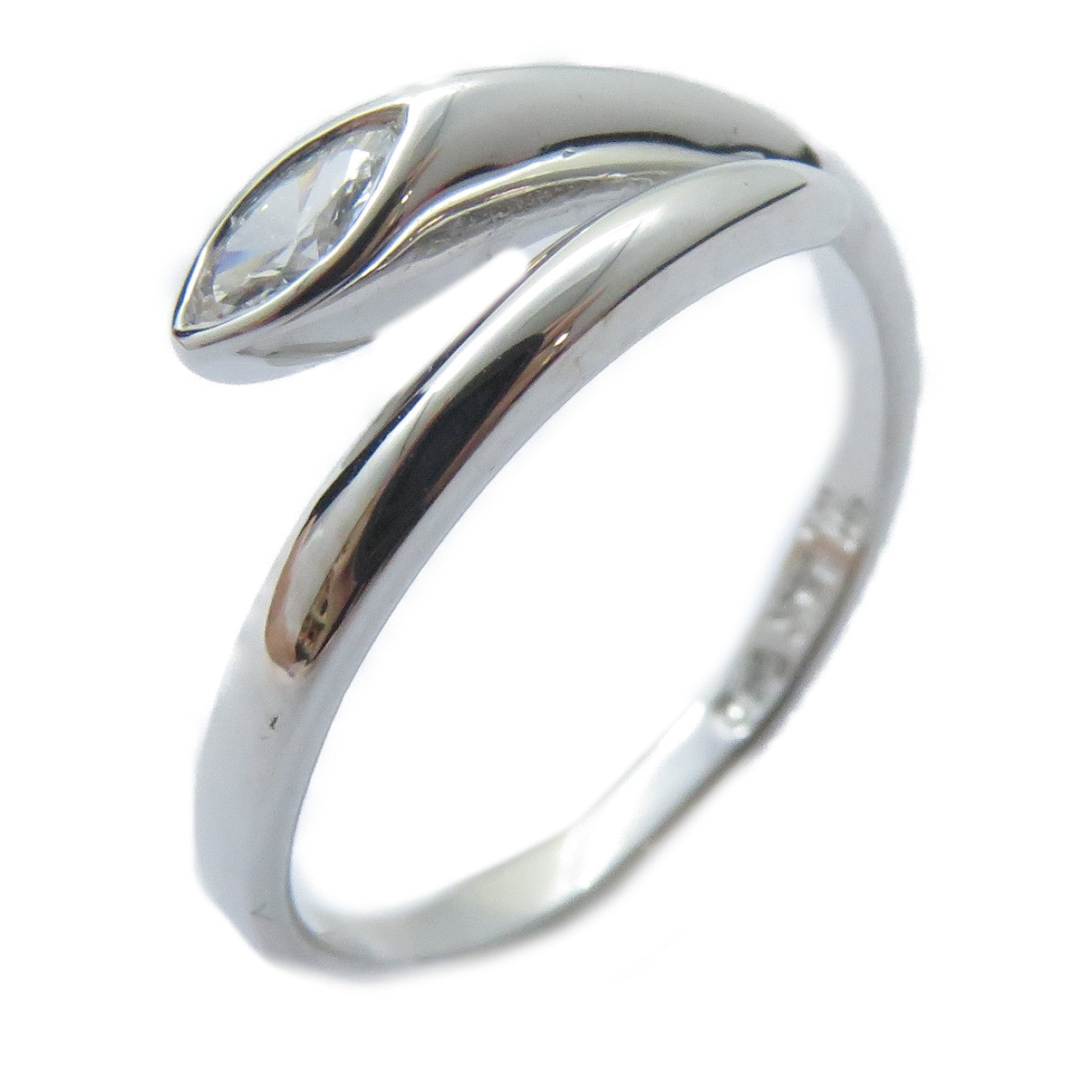 JEWELRY 【激減優惠】18K白金Diamond Ring鑽石戒指US#3