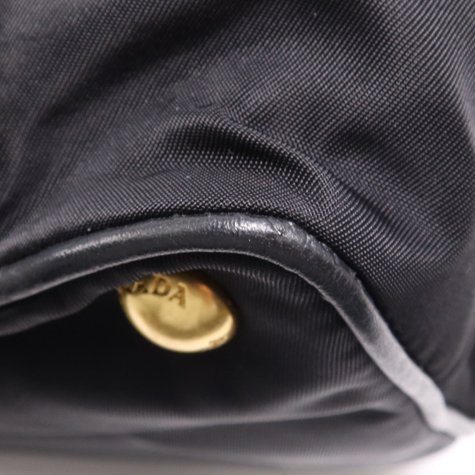 PRADA 尼龍2 Way Shoulder Bag金扣手挽肩背兩用袋