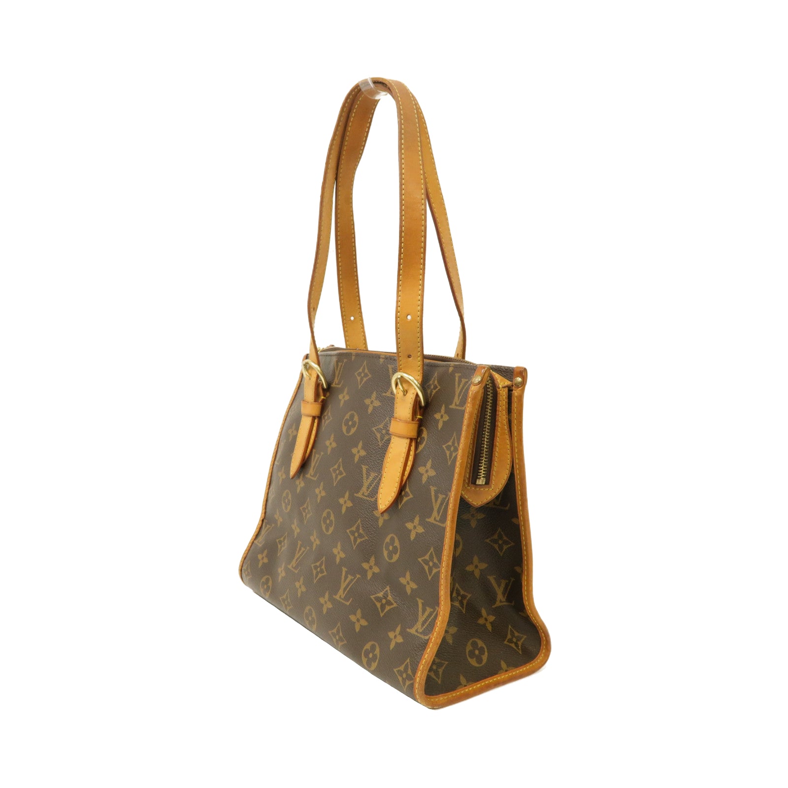 LOUIS VUITTON 【激減優惠】Monogram Popincourt Haut金扣手挽袋啡色