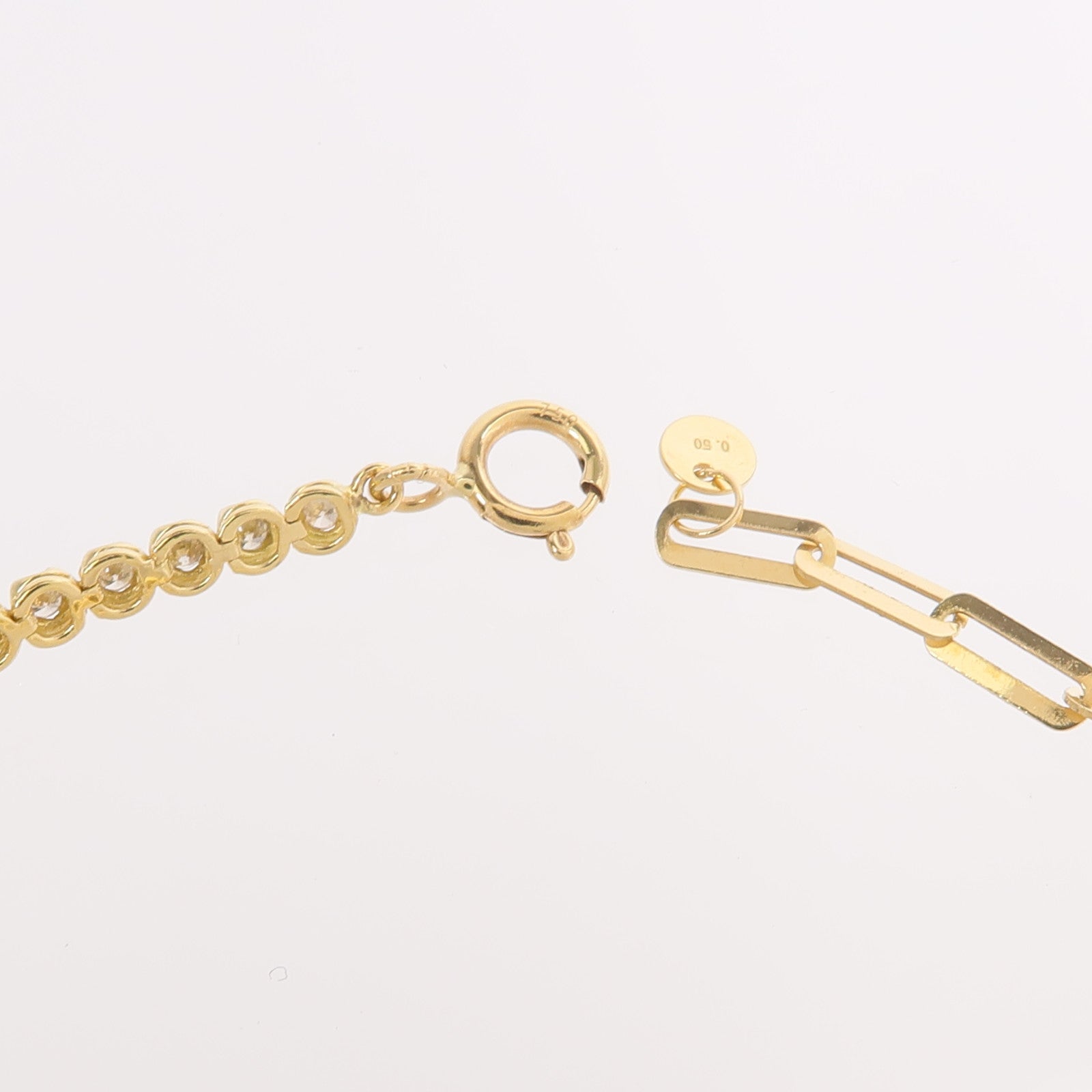 JEWELRY 18K黃金Diamond Bracelet鑽石手鏈