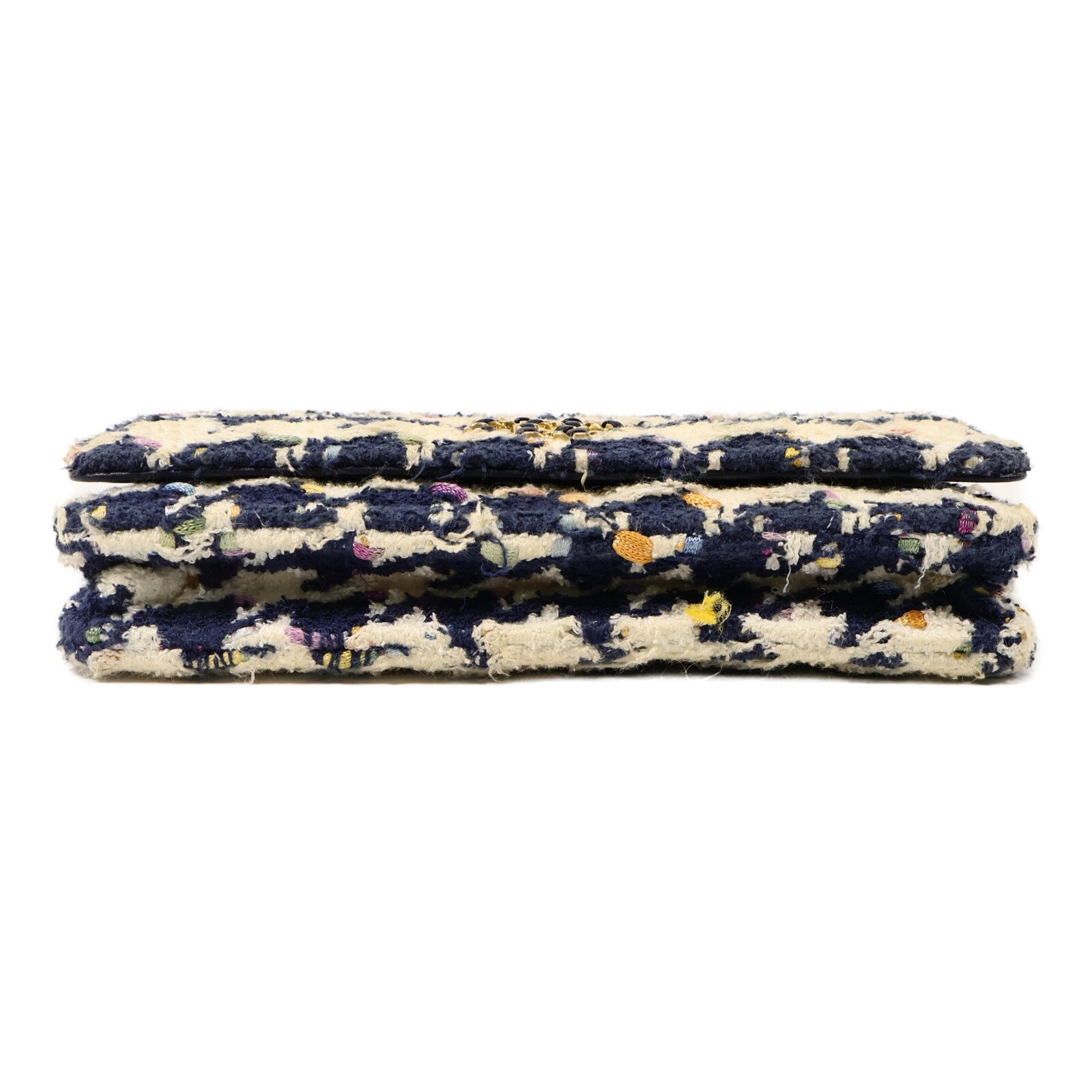 CHANEL Tweed C19 Wallet On Chain鏈帶手挽肩背兩用袋