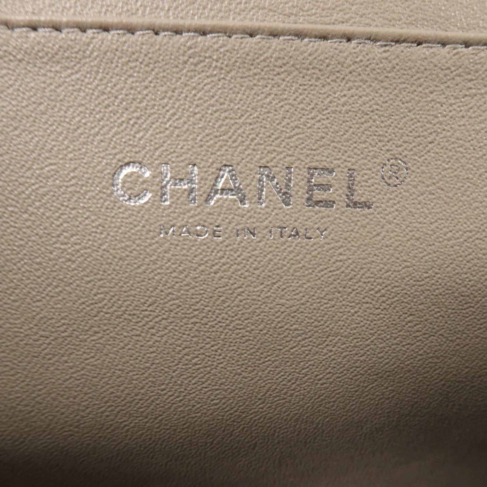 CHANEL 牛皮皮革Chain Shoulder鏈帶肩背袋