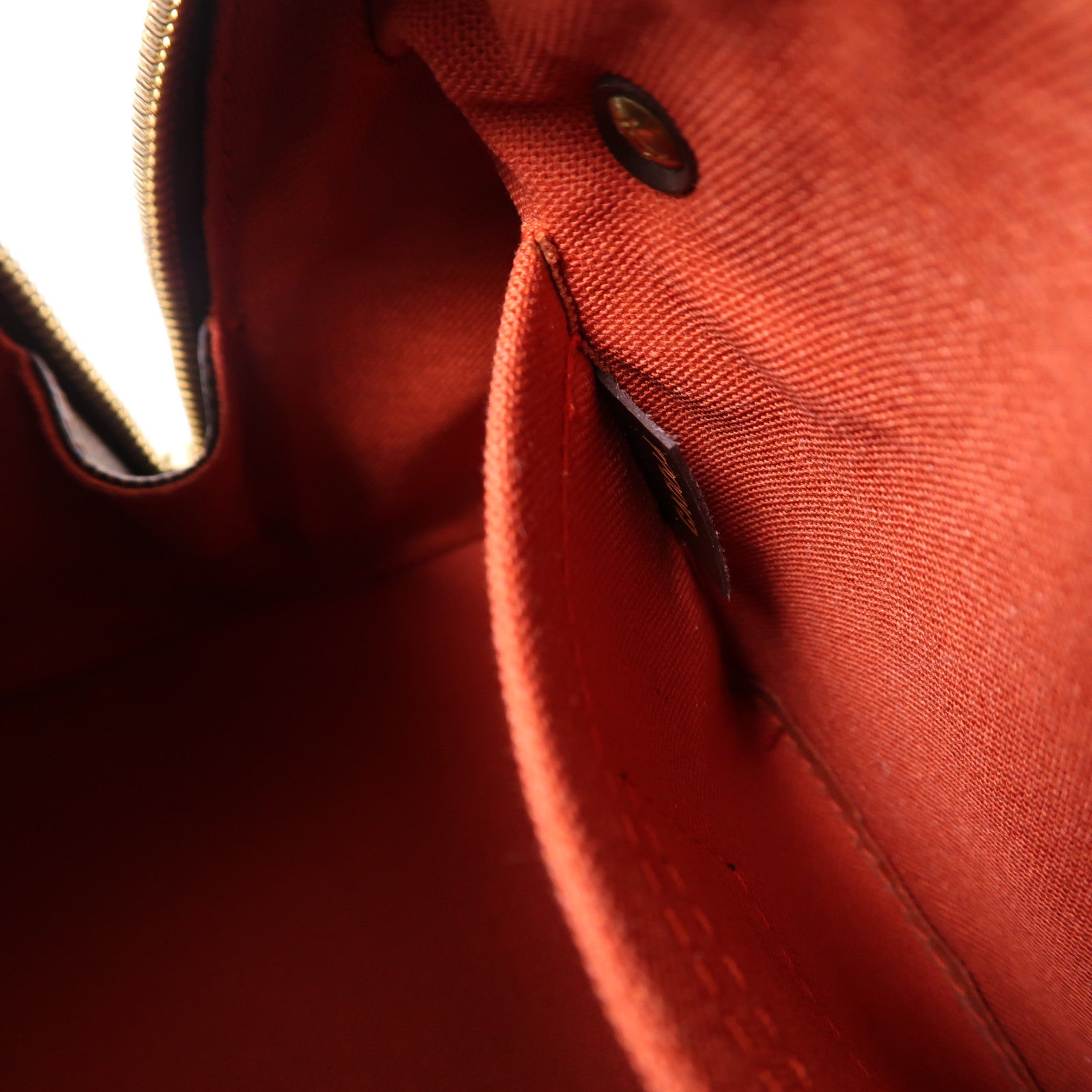 LOUIS VUITTON Damier Rivera Mini金扣手挽袋