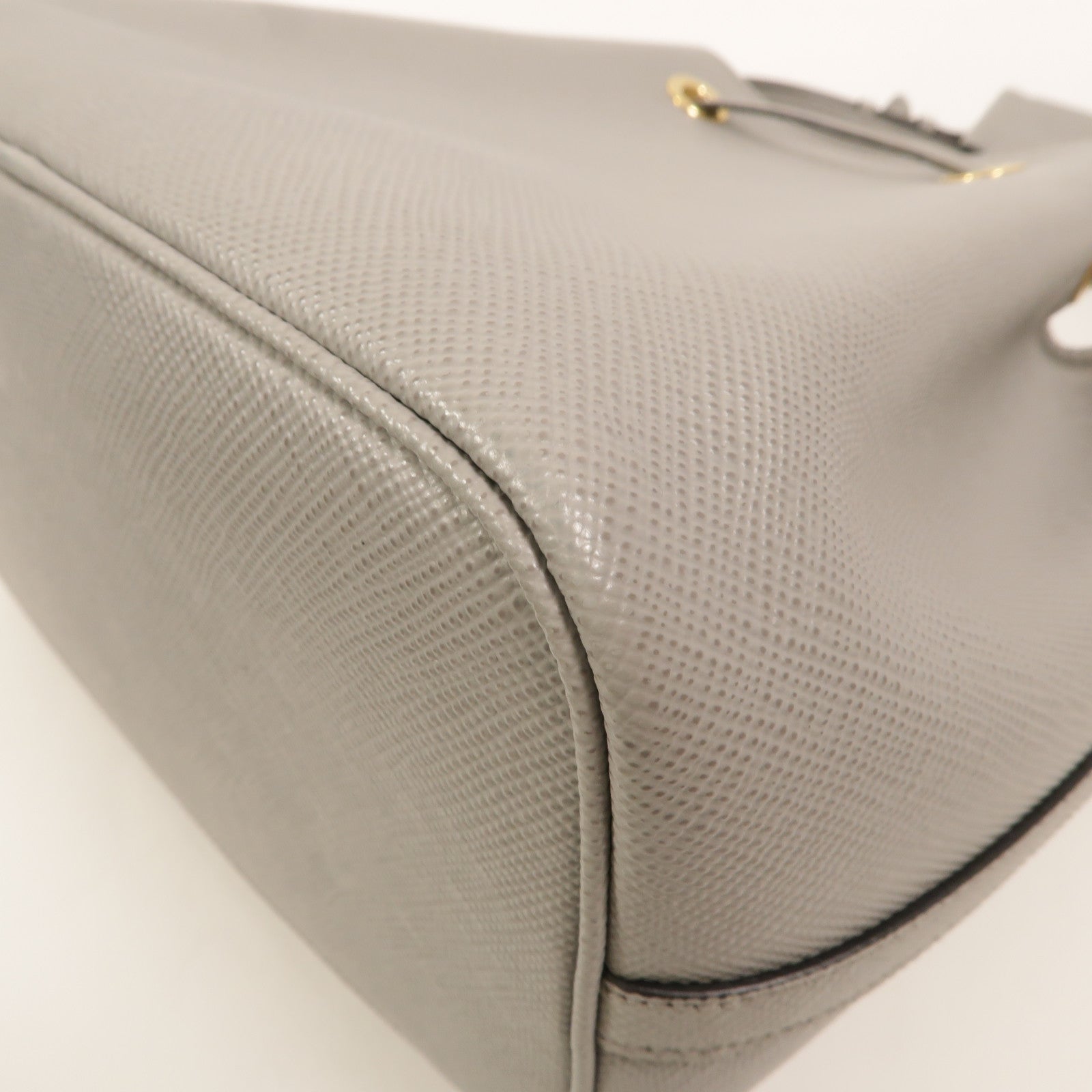 PRADA 牛皮皮革Bucket Bag手挽肩背兩用袋