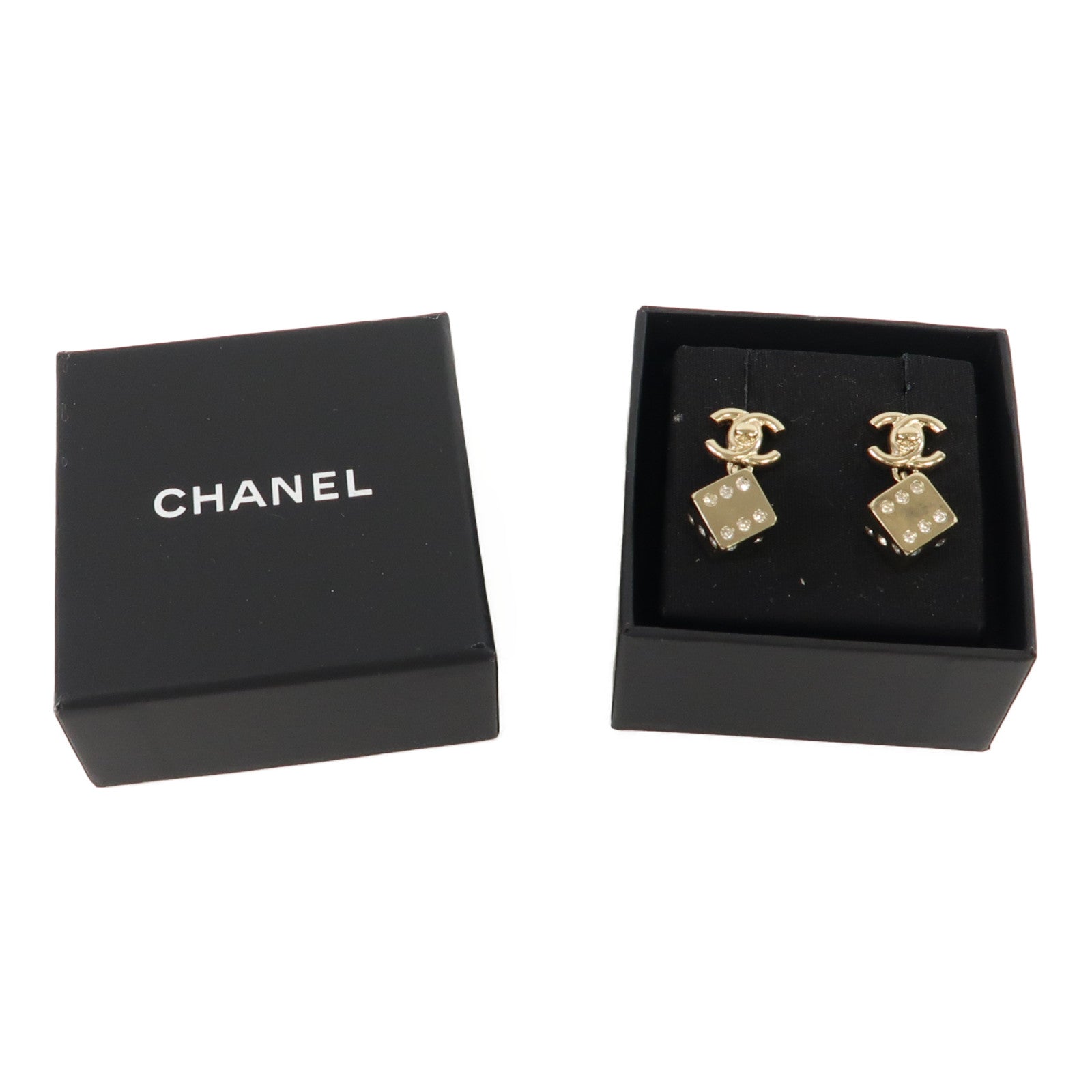 CHANEL 【激減優惠】金屬Earrings耳環金色